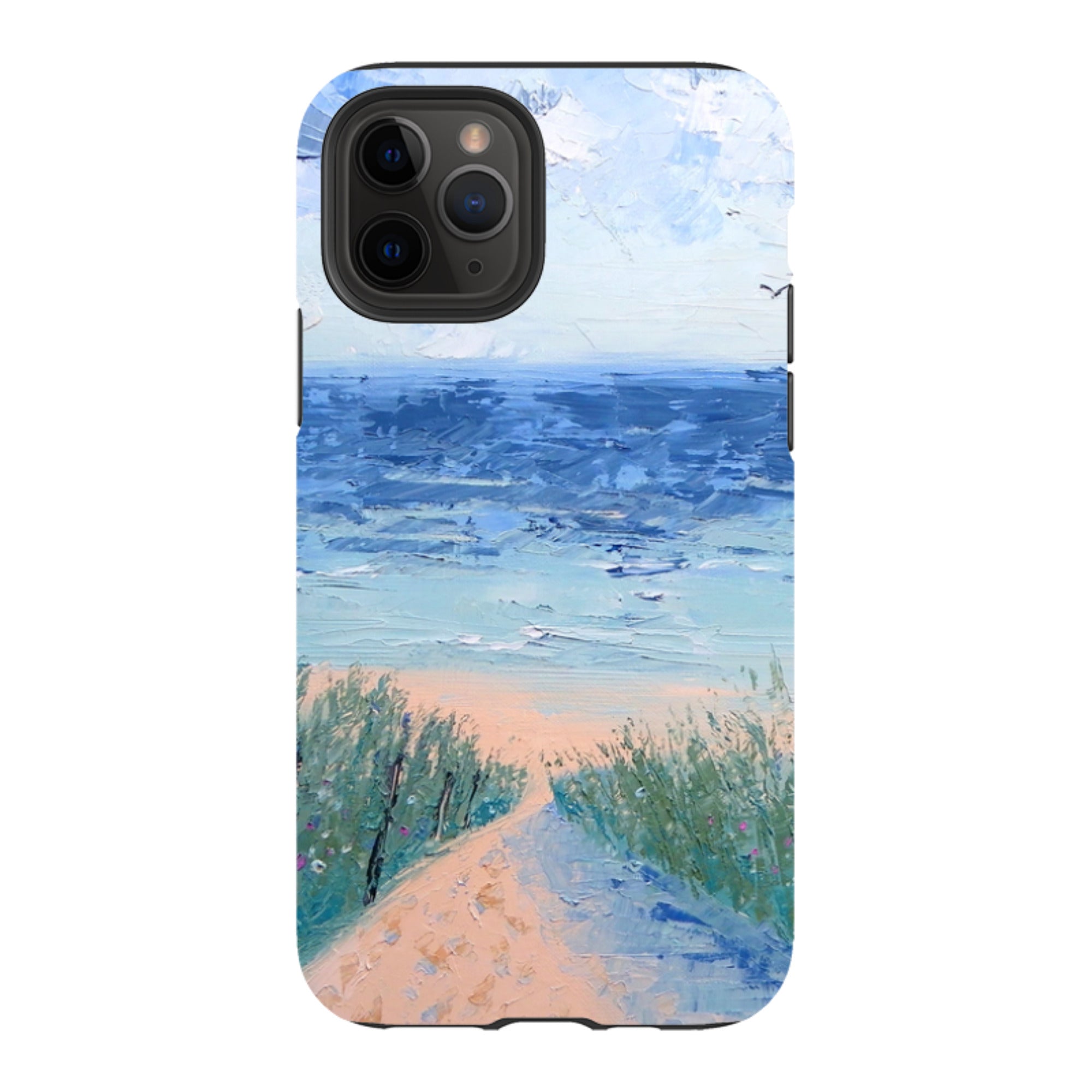 iPhone Tough Case - Beach Path By Mary Stubberfield