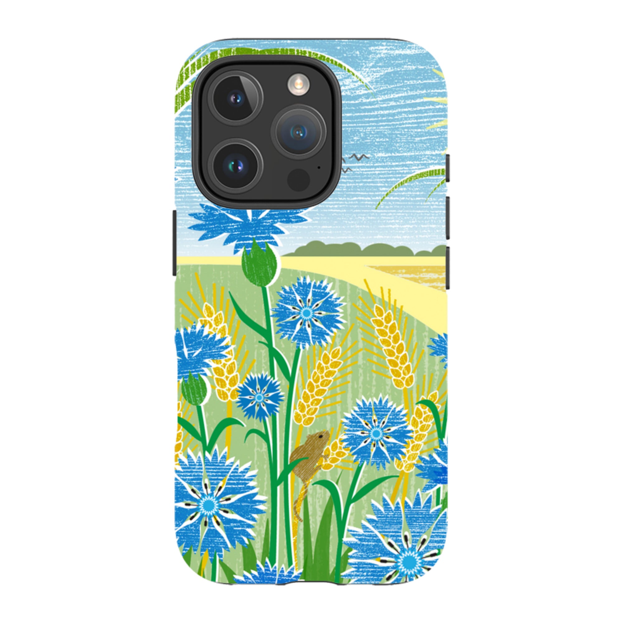 iPhone MagSafe Tough Case - Cornflowers By Liane Payne
