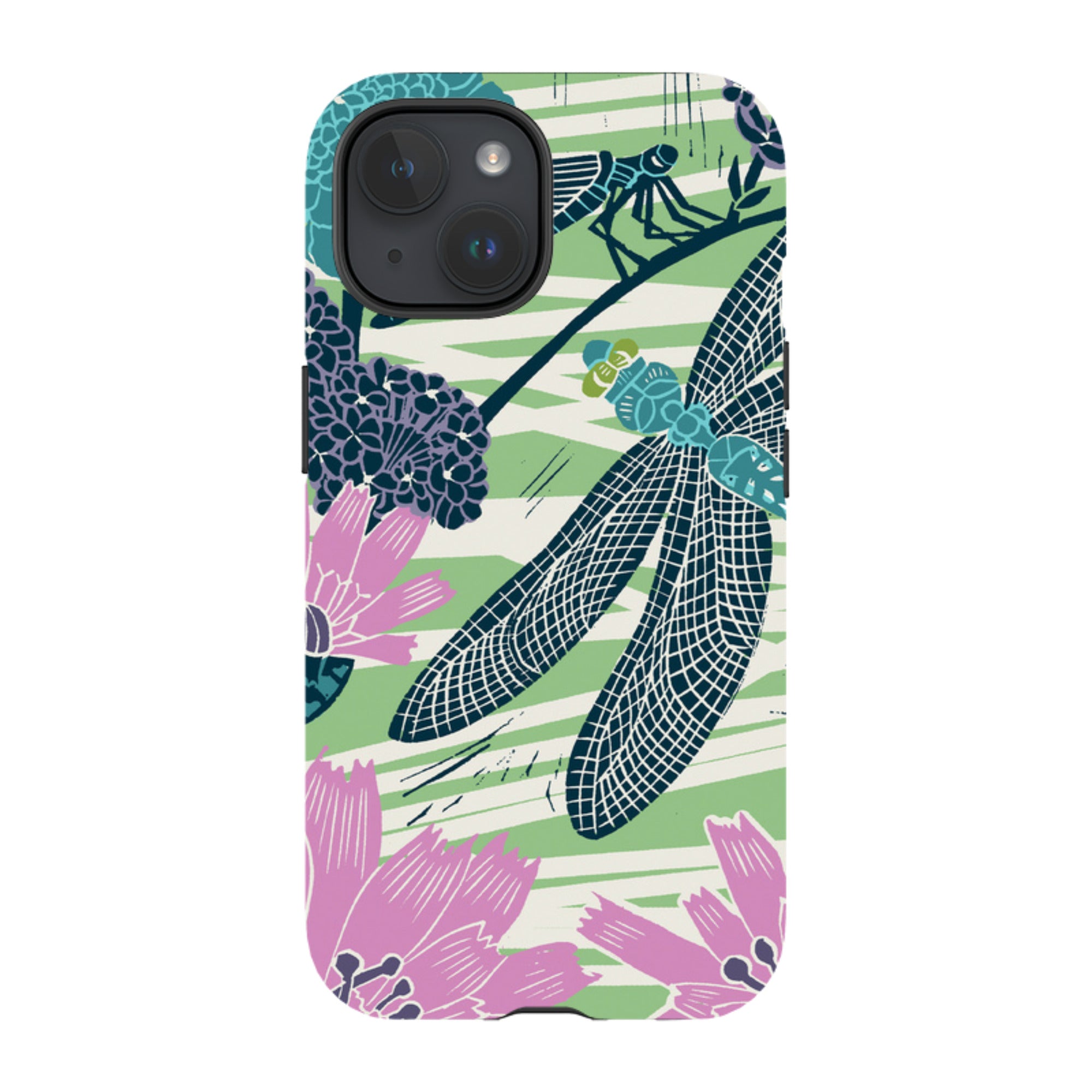 iPhone Tough Case - Dragonflies By kate Heiss