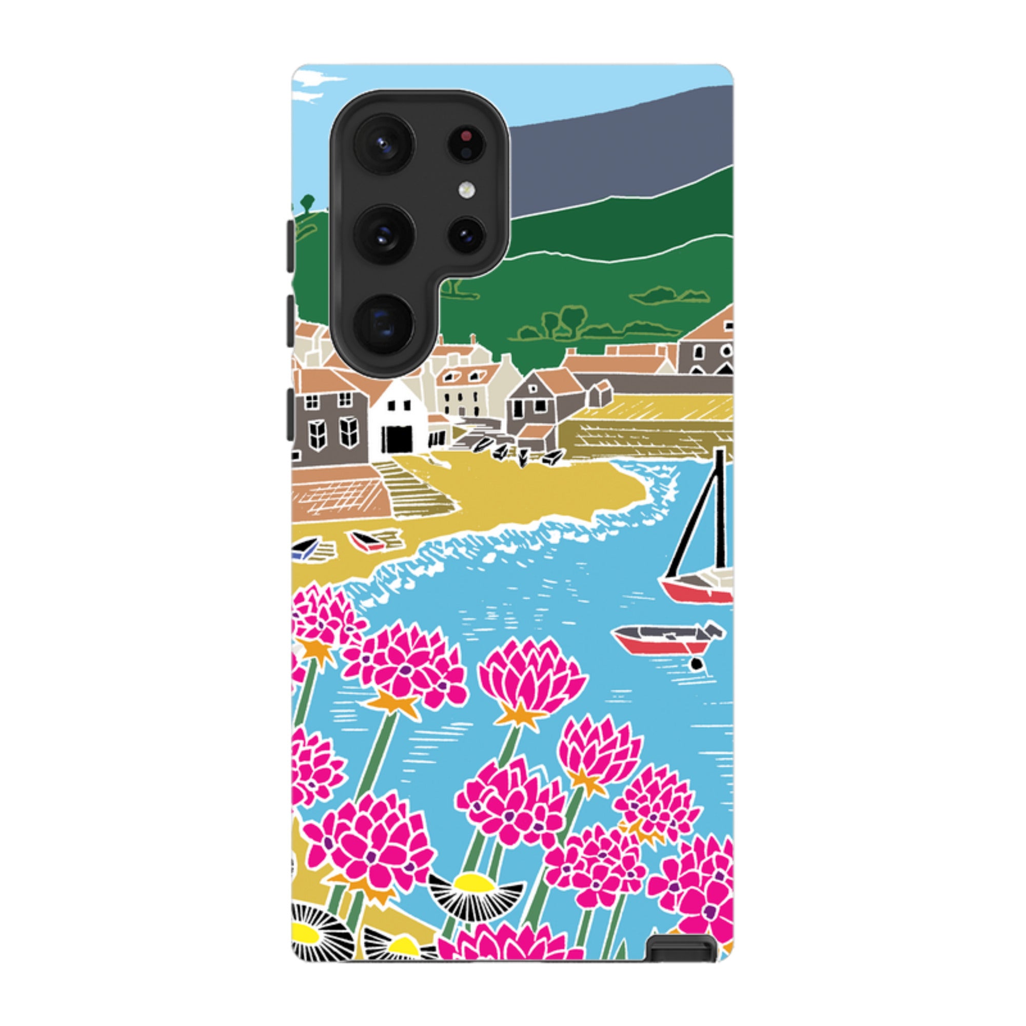 Samsung Tough Case - Quaint Harbour By Kate Heiss