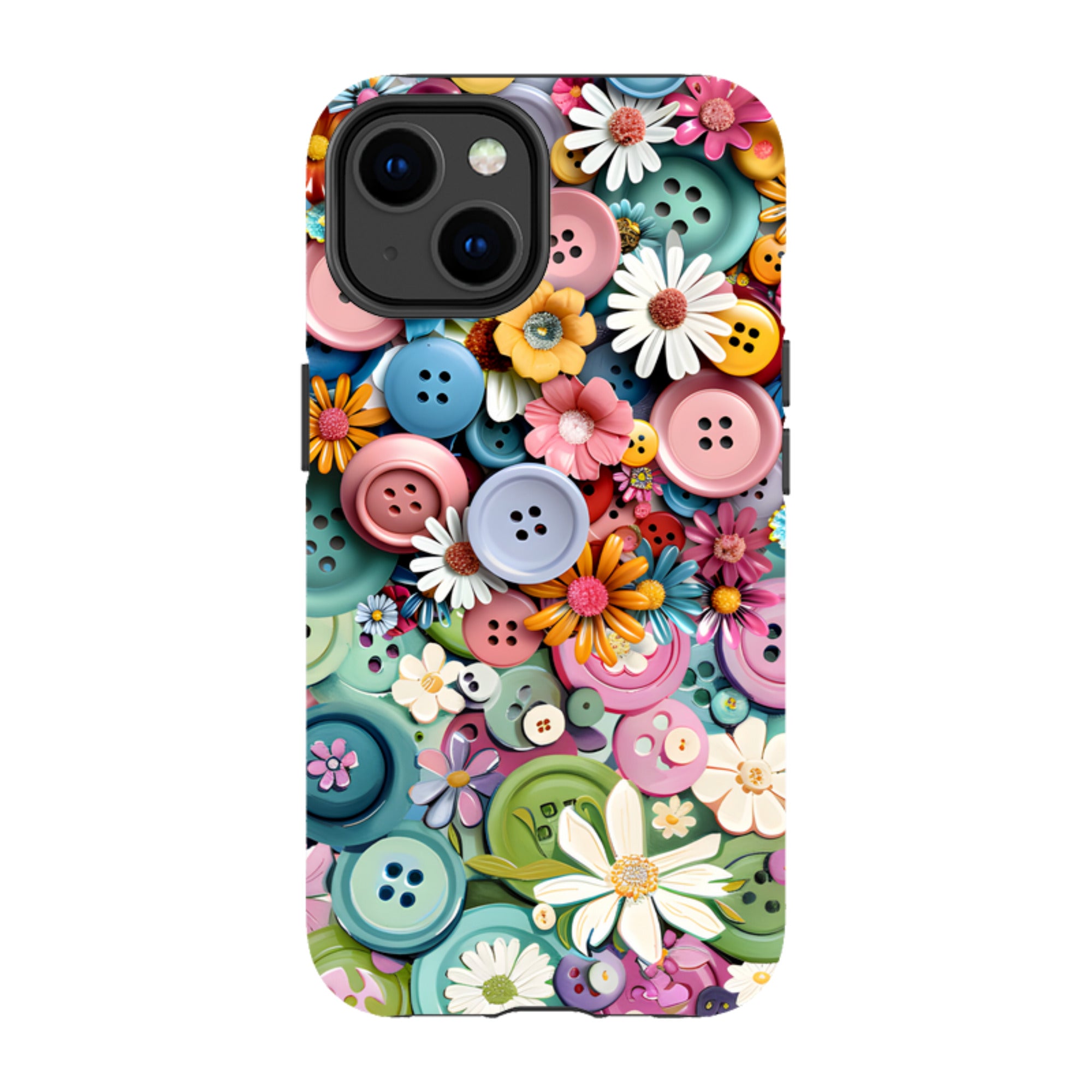 iPhone Case - Floral Buttons