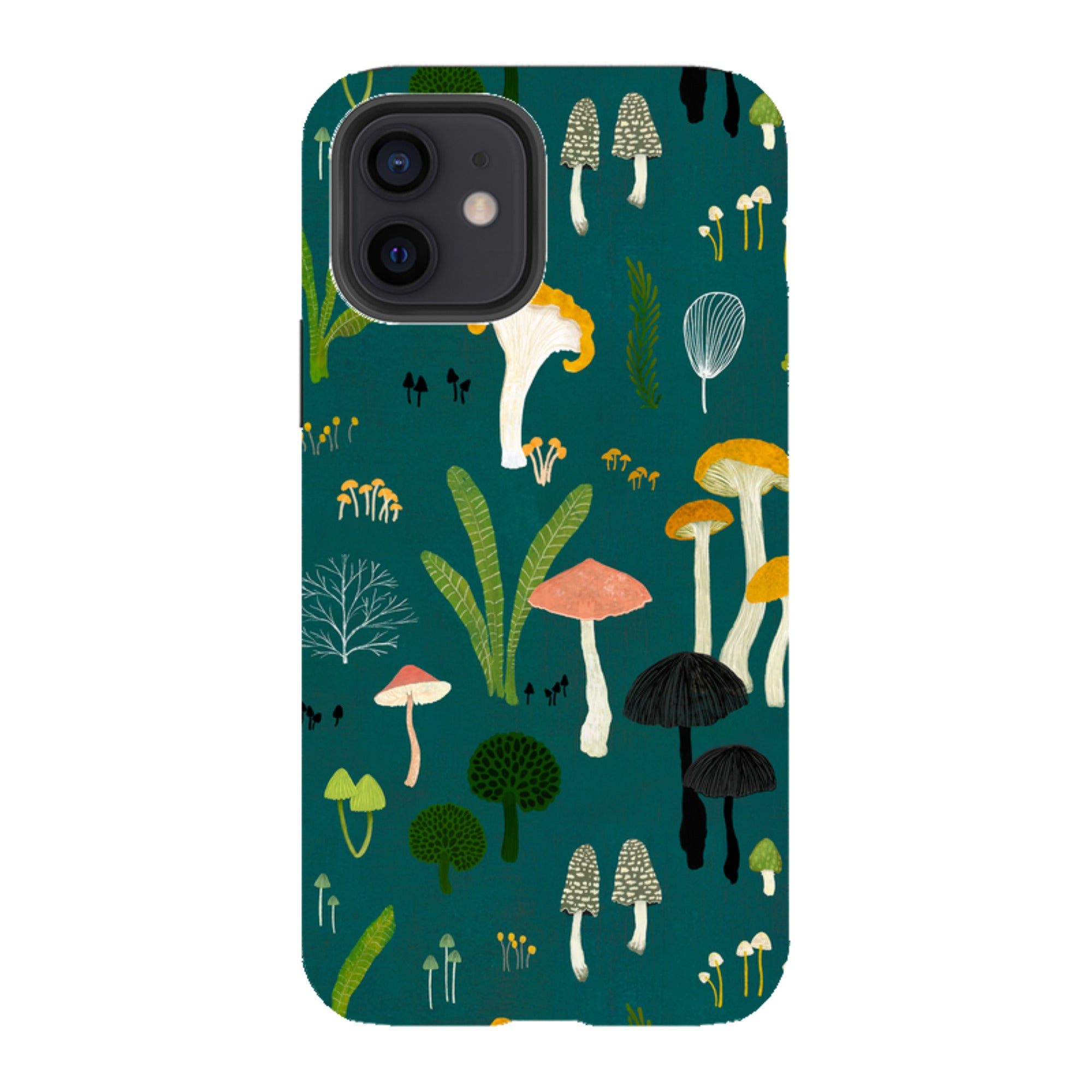 iPhone Tough Case - Mushroom Lake By Katherine Quinn