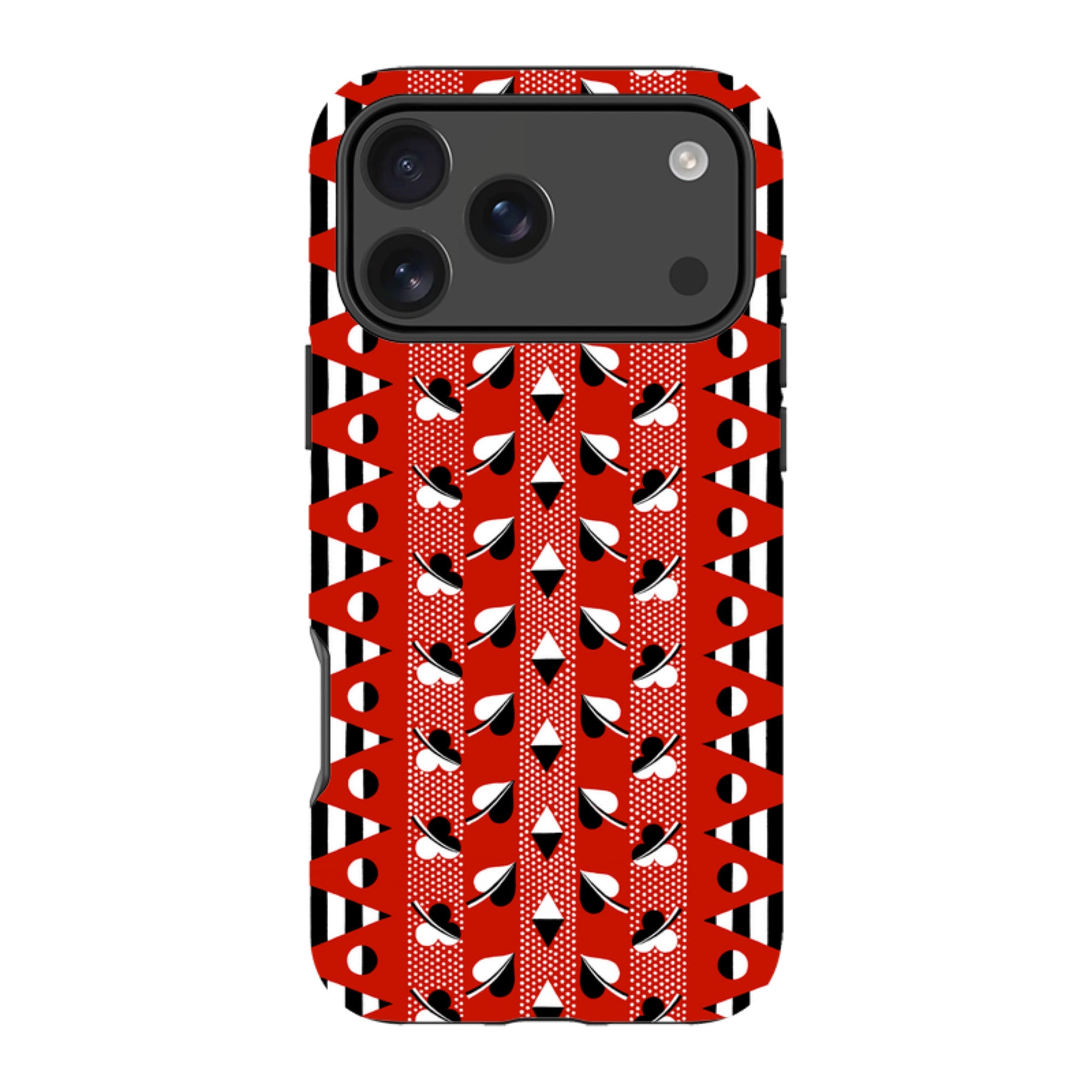 iPhone Case - Clubs & Hearts By Cressida Bell
