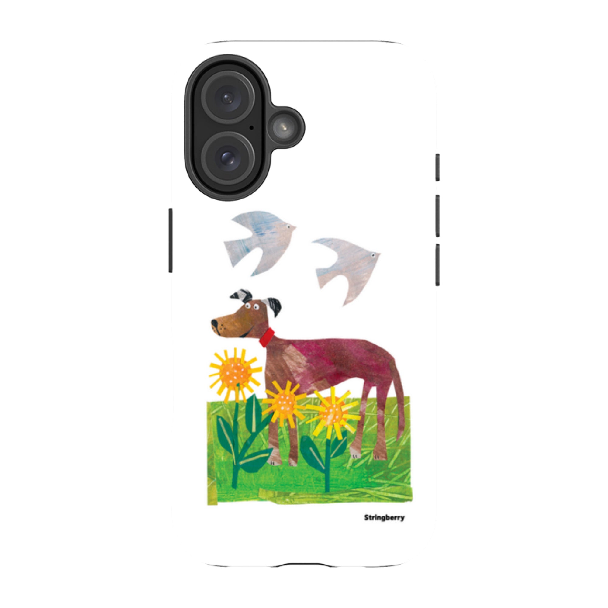 iPhone Tough Case - Days Of Dogs I By Tracey English