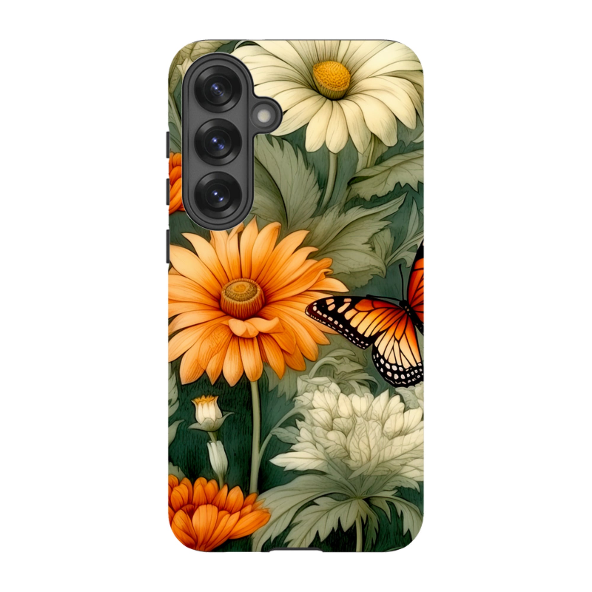 Samsung Tough Case - Butterfly Daisies IV