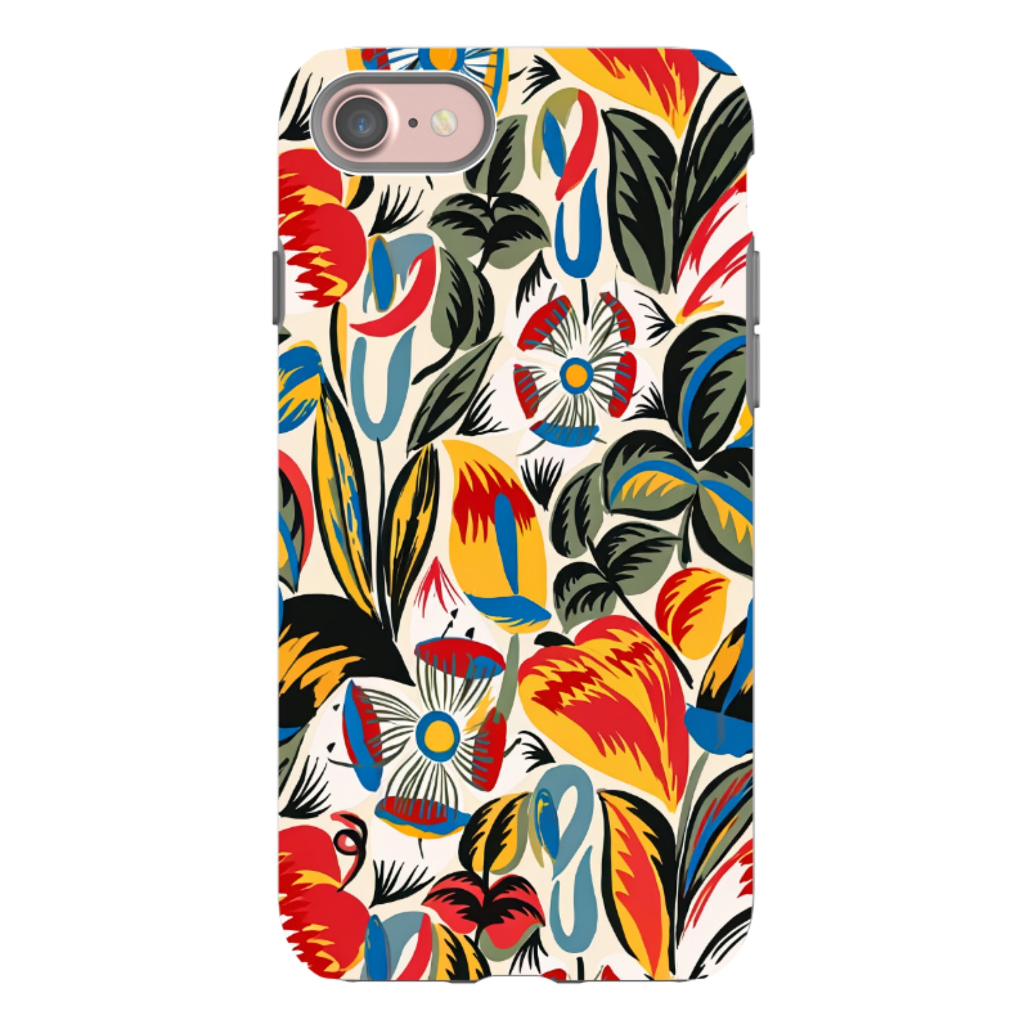 iPhone Tough Case - Fauvist Floral