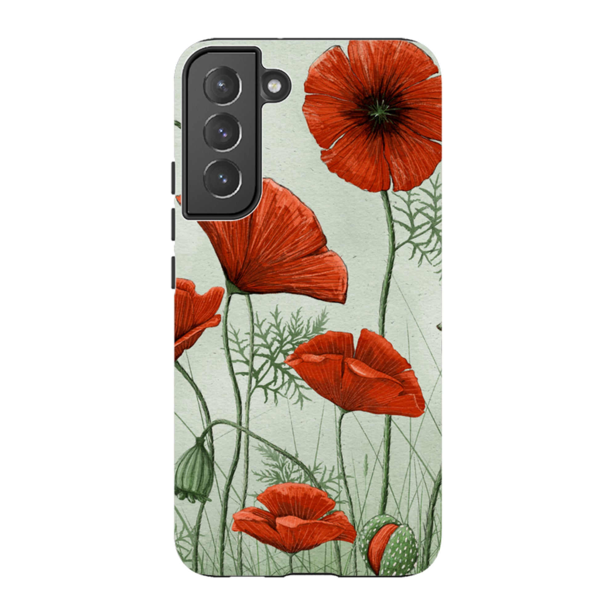 Samsung Tough  Case - Poppies By Maja Lindberg