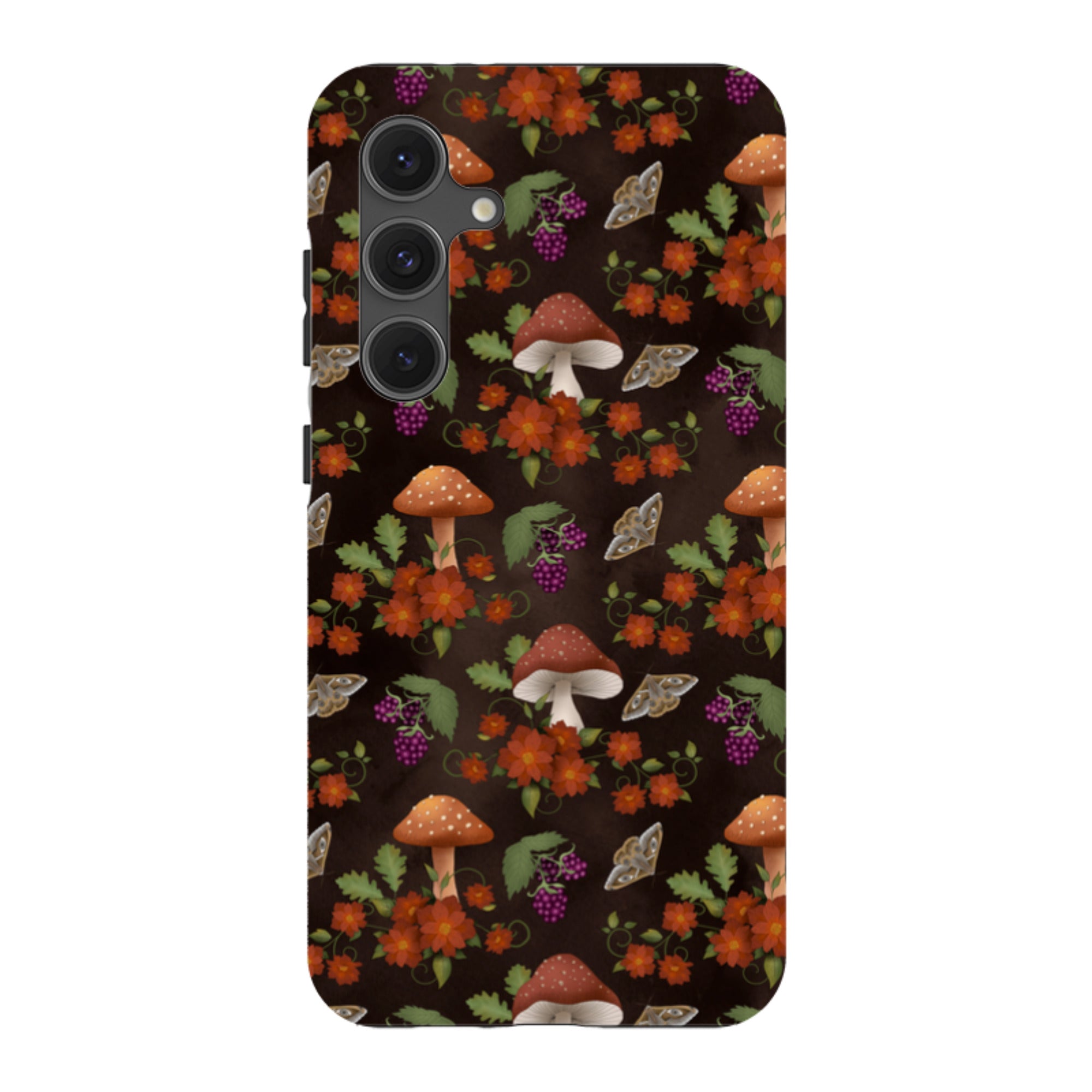 Samsung Tough Case -Mushroom Floral