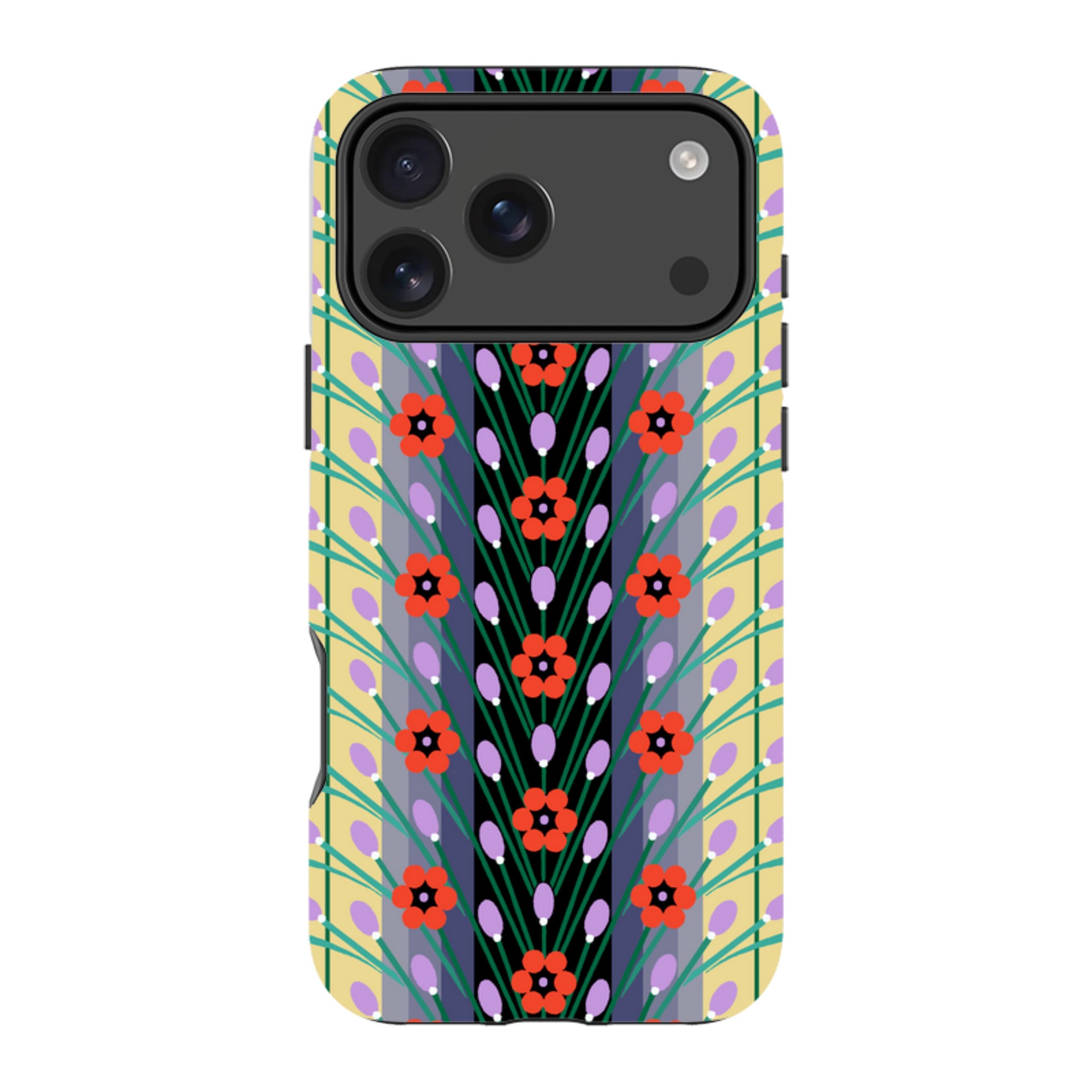 iPhone MagSafe Tough Case - Lavender Yellow By Cressida Bell