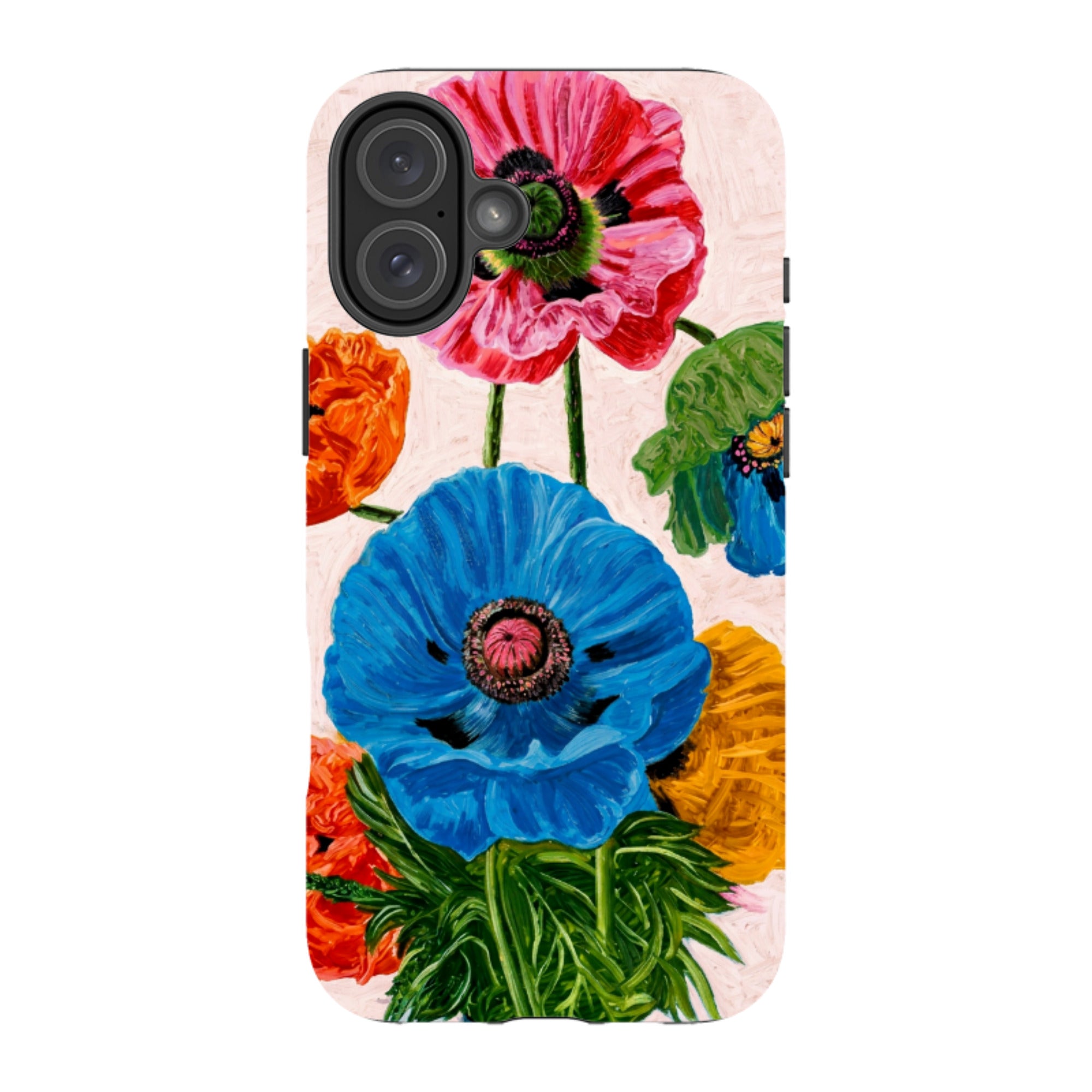 iPhone MagSafe Tough Case - Kisling Poppy Pink