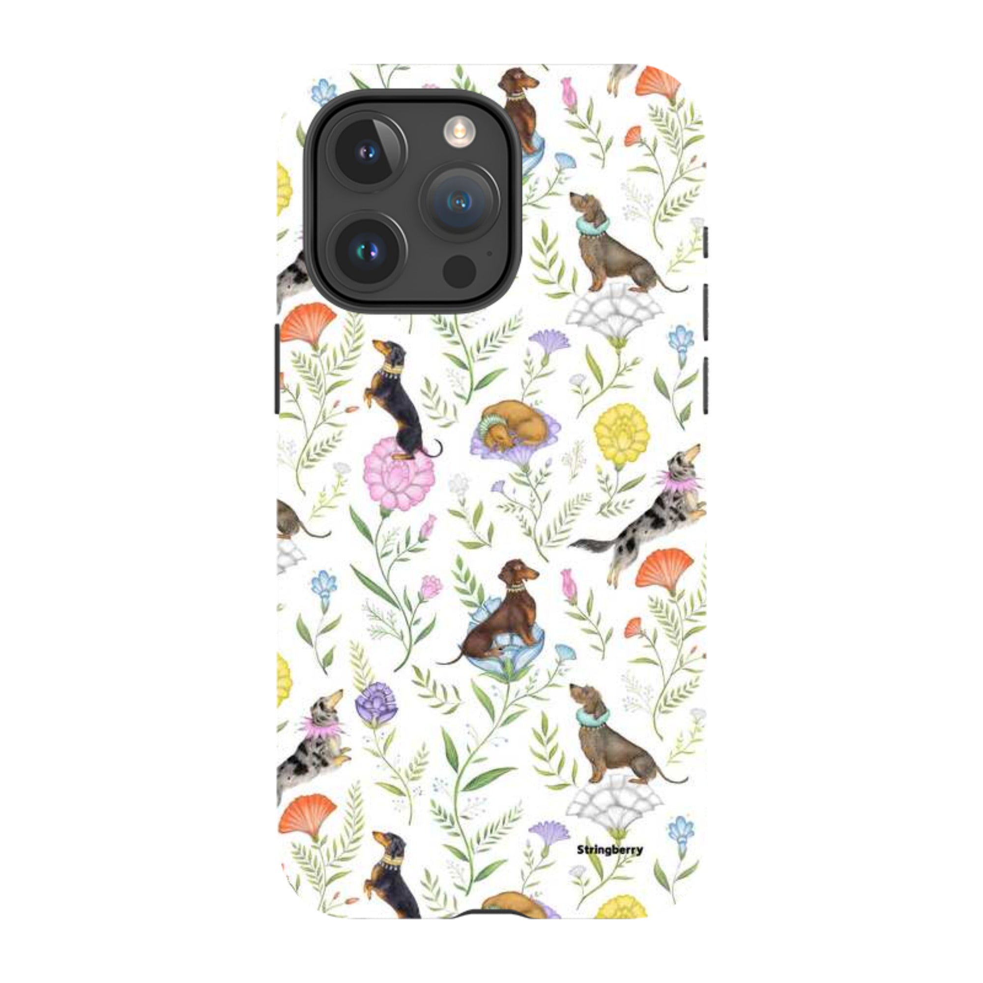 iPhone MagSafe Tough Case -  Doxy Day Afternoon White By Catherine Rowe