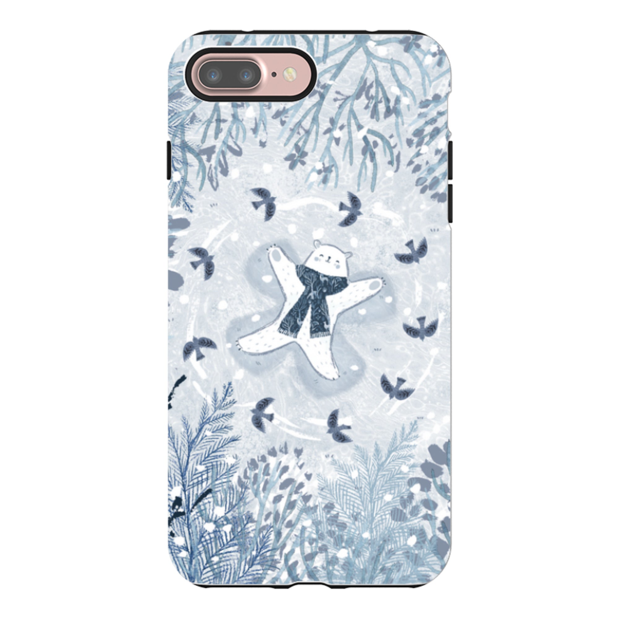 iPhone Tough Case - Snow Angel By Emma Frances Grant