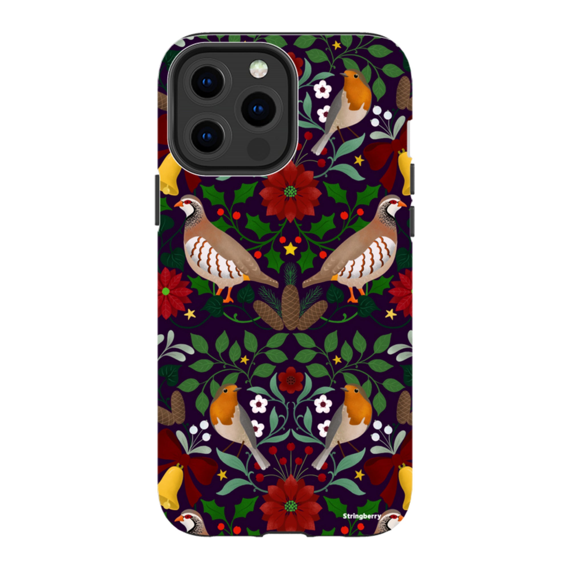 iPhone MagSafe Tough Case - Xmas Pattern III By Bex Parkin