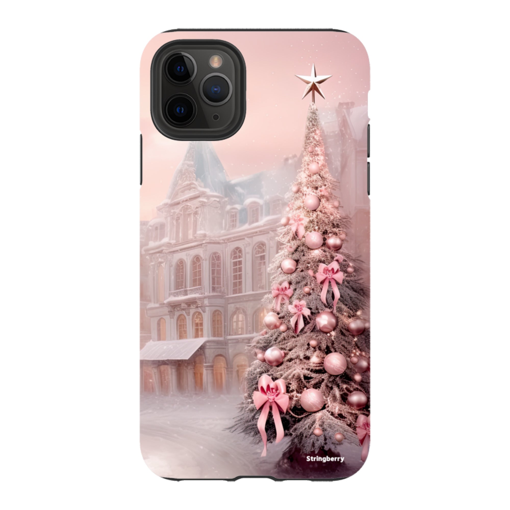 iPhone Tough Case - Pink Xmas