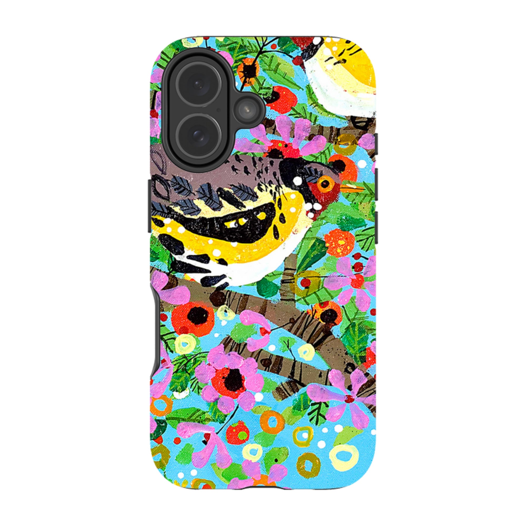 iPhone MagSafe Tough Case -  Finches By Claire West