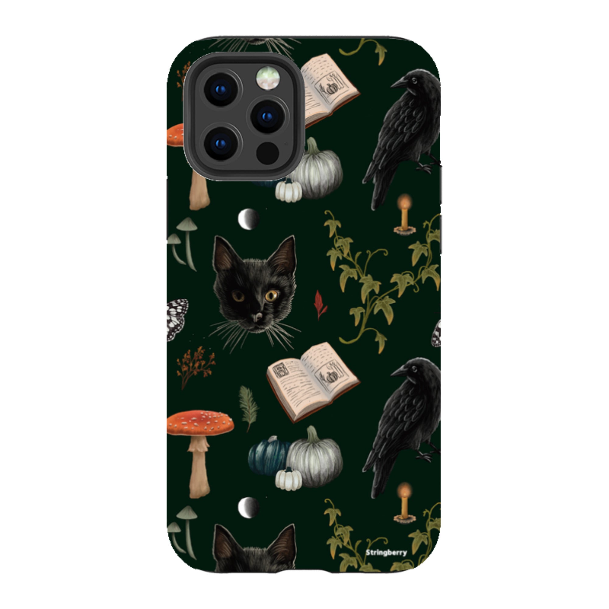 iPhone Tough Case - Halloween Pattern I By Anna Stead