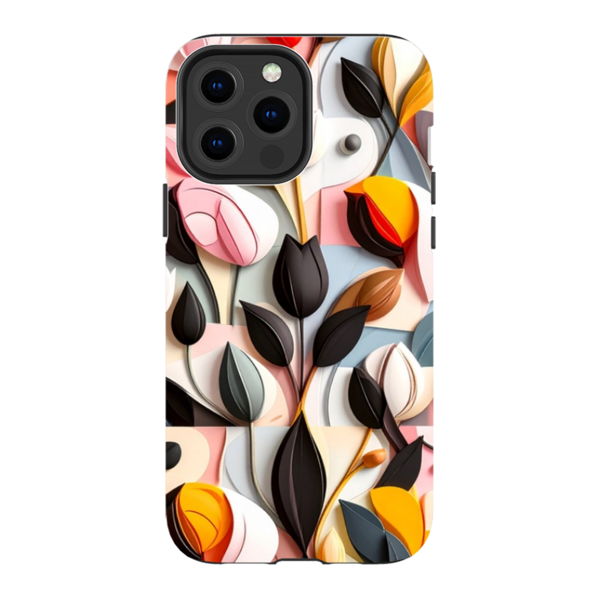 iPhone MagSafe Tough Case - Summer Tulips