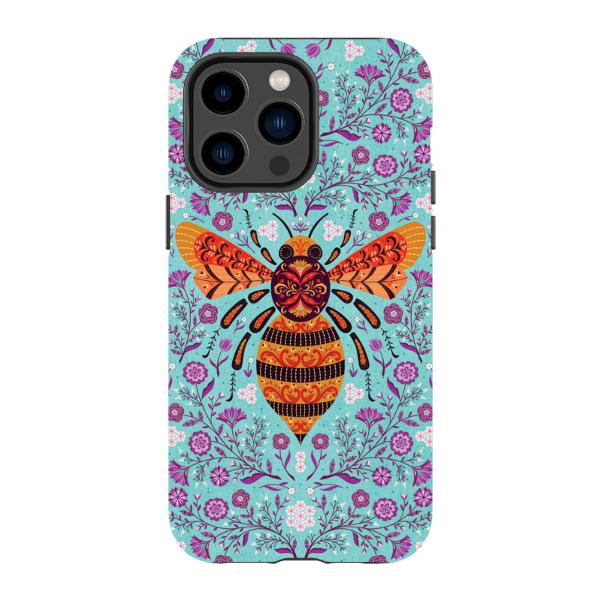 iPhone Tough Case - Bee By Jenny Zemanek