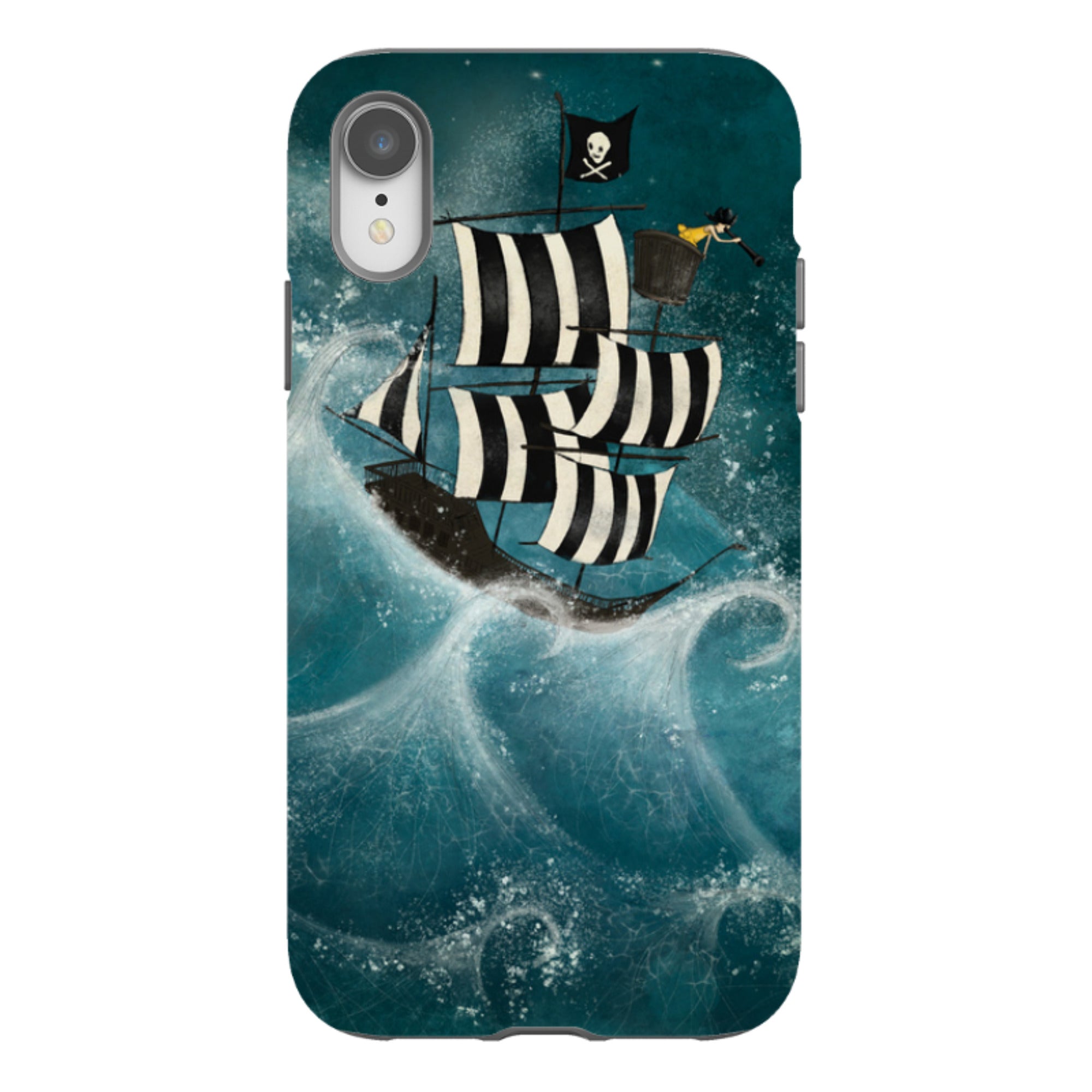 iPhone Tough Case - Face The Storm By Maja Lindberg