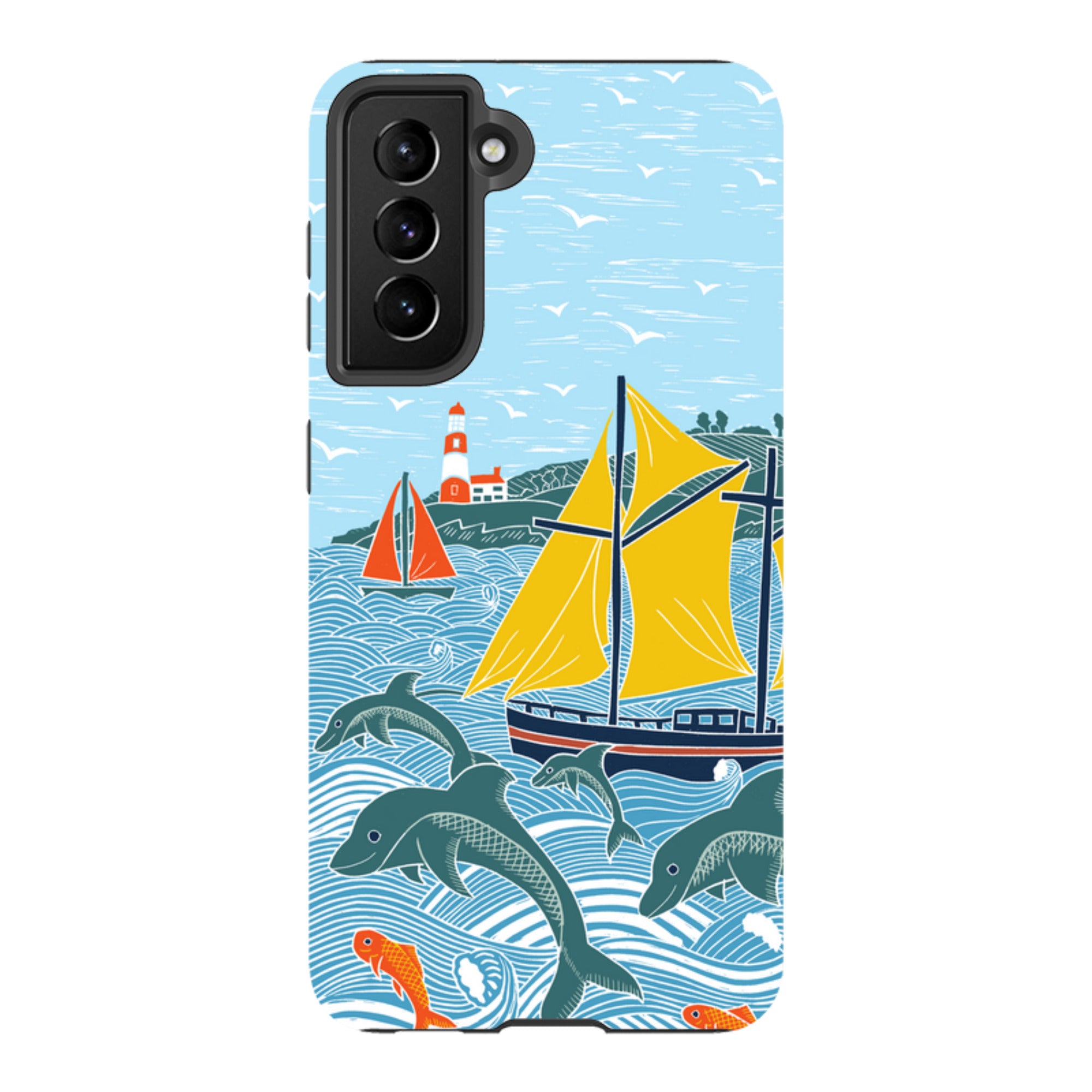 Samsung Tough  Case - Dolphins By Kate heiss