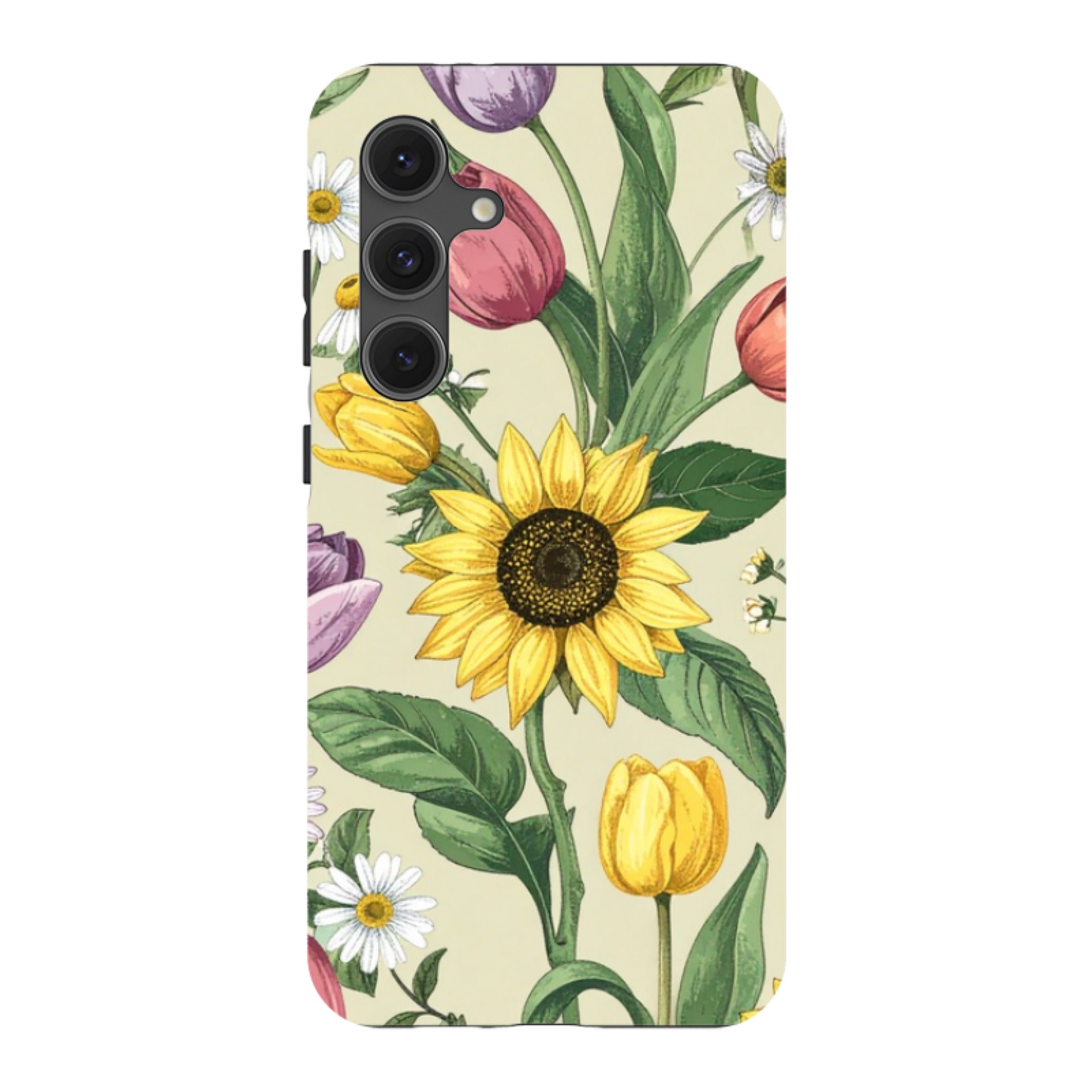 Samsung Tough  Case - Pale Sunflowers