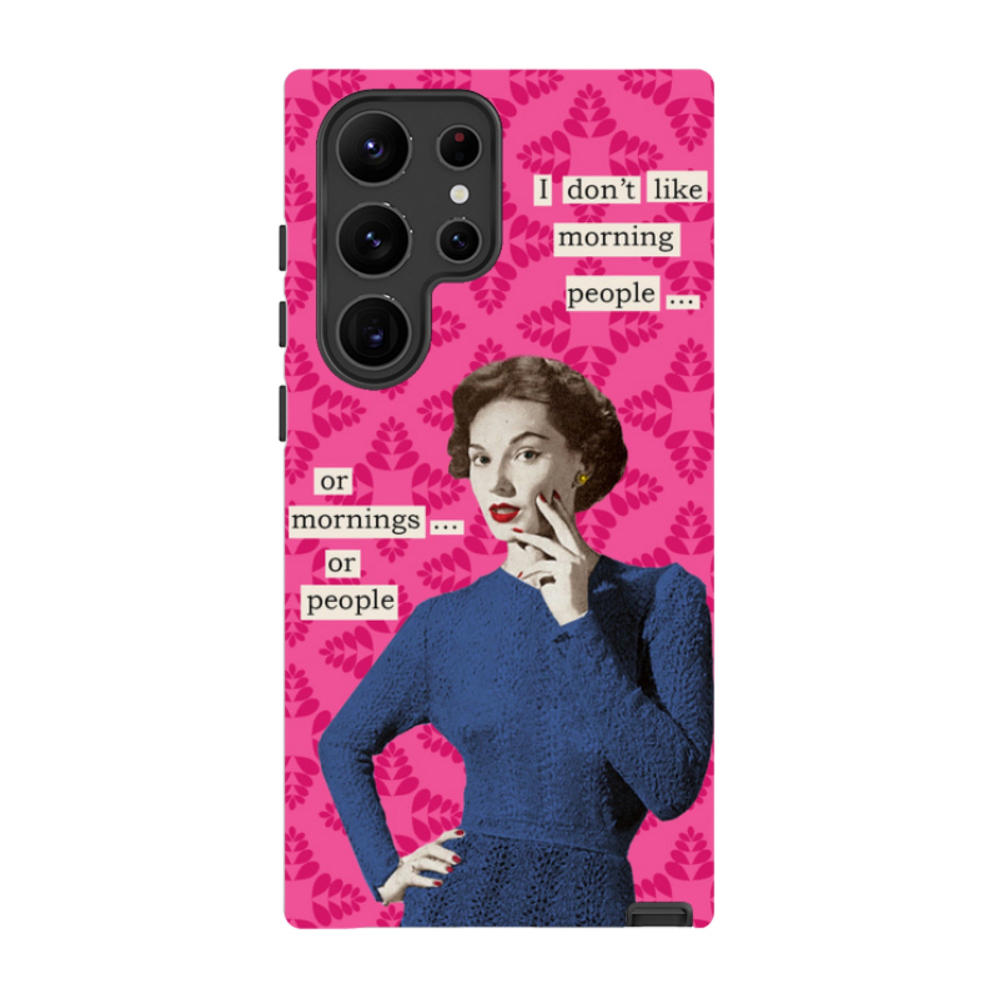Samsung Tough Case - Morning Person By Clare Jordan