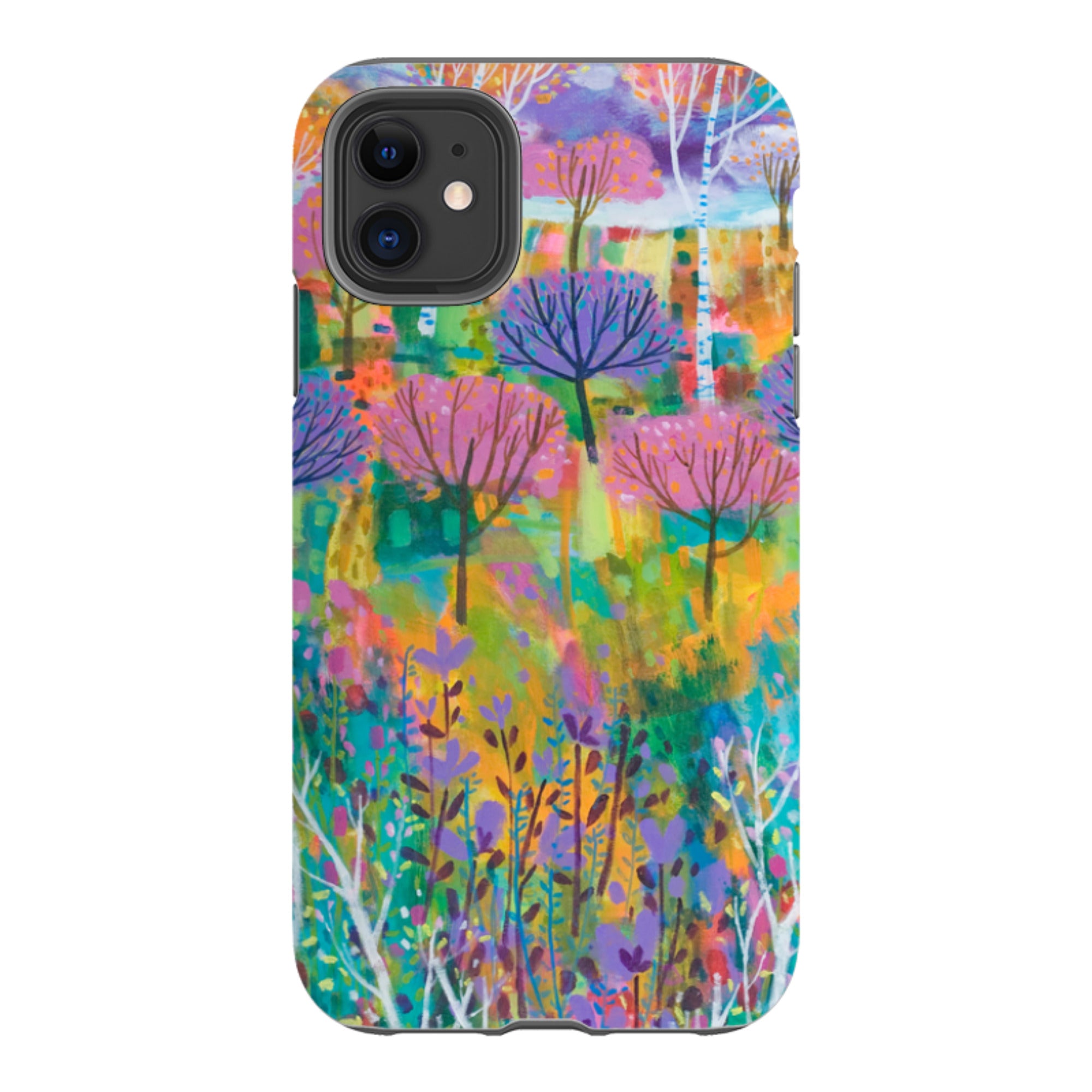 iPhone Tough Case - Trees By Claire West