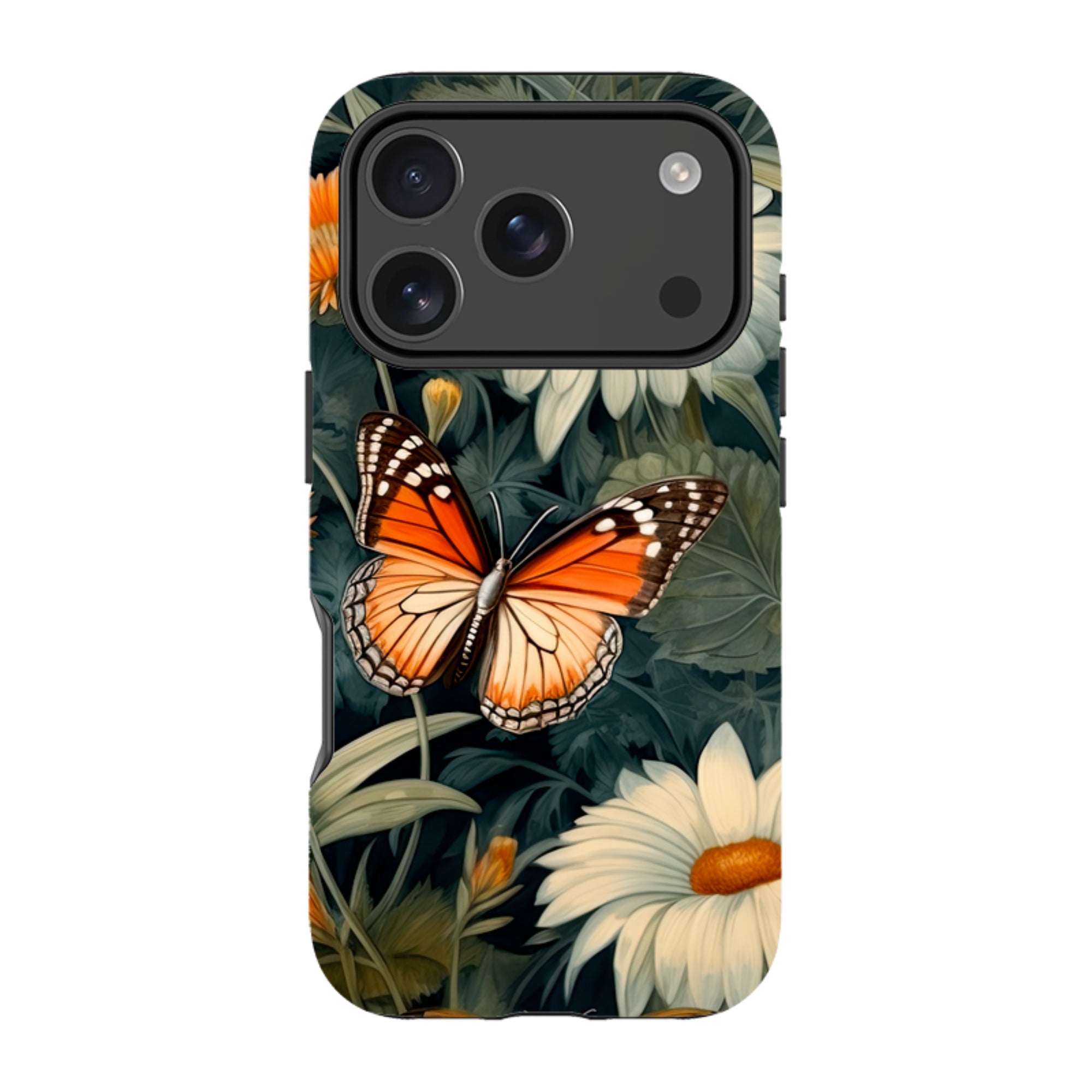 iPhone MagSafe Tough Case - Butterfly Daisies III