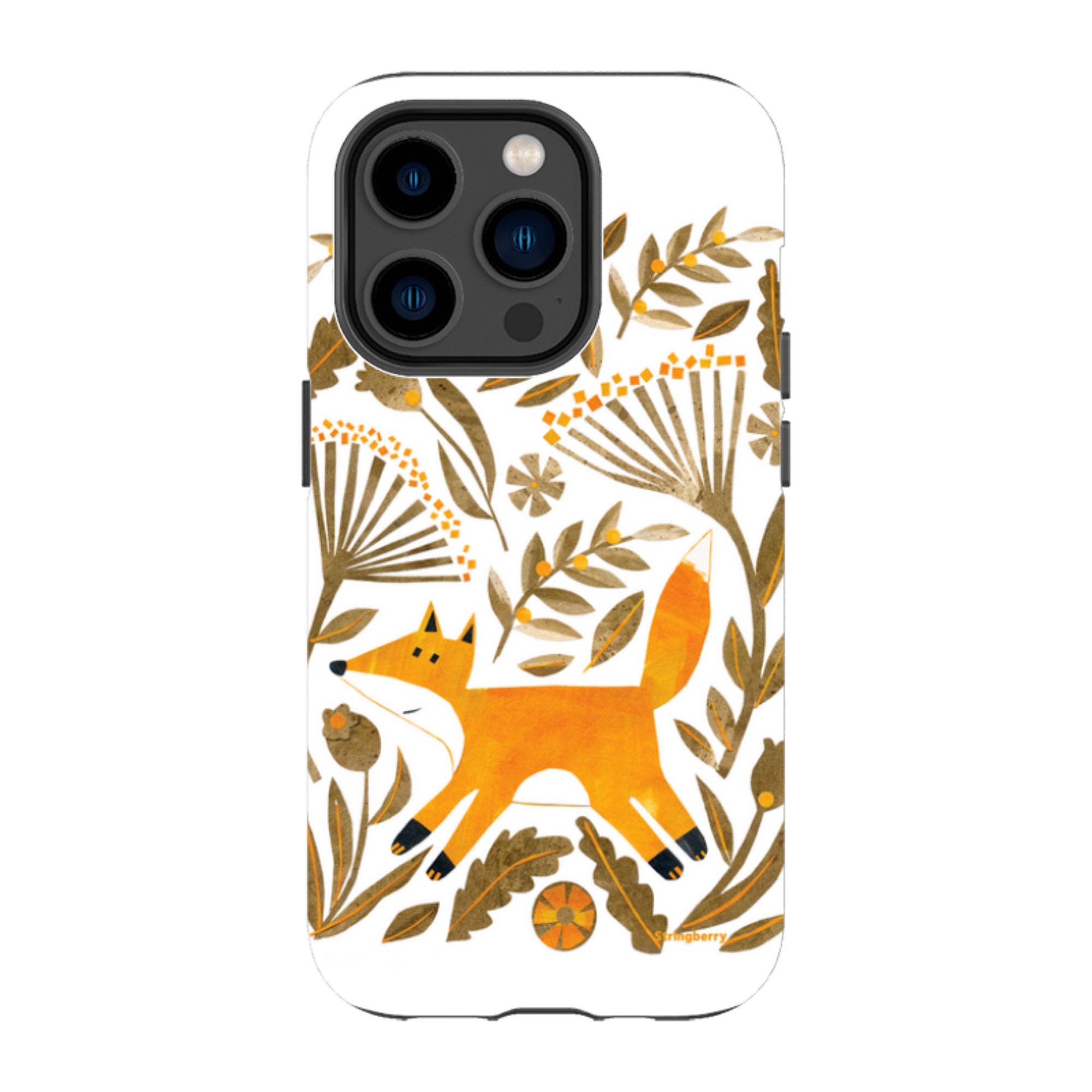iPhone Tough Case - Foxie By Tracey English
