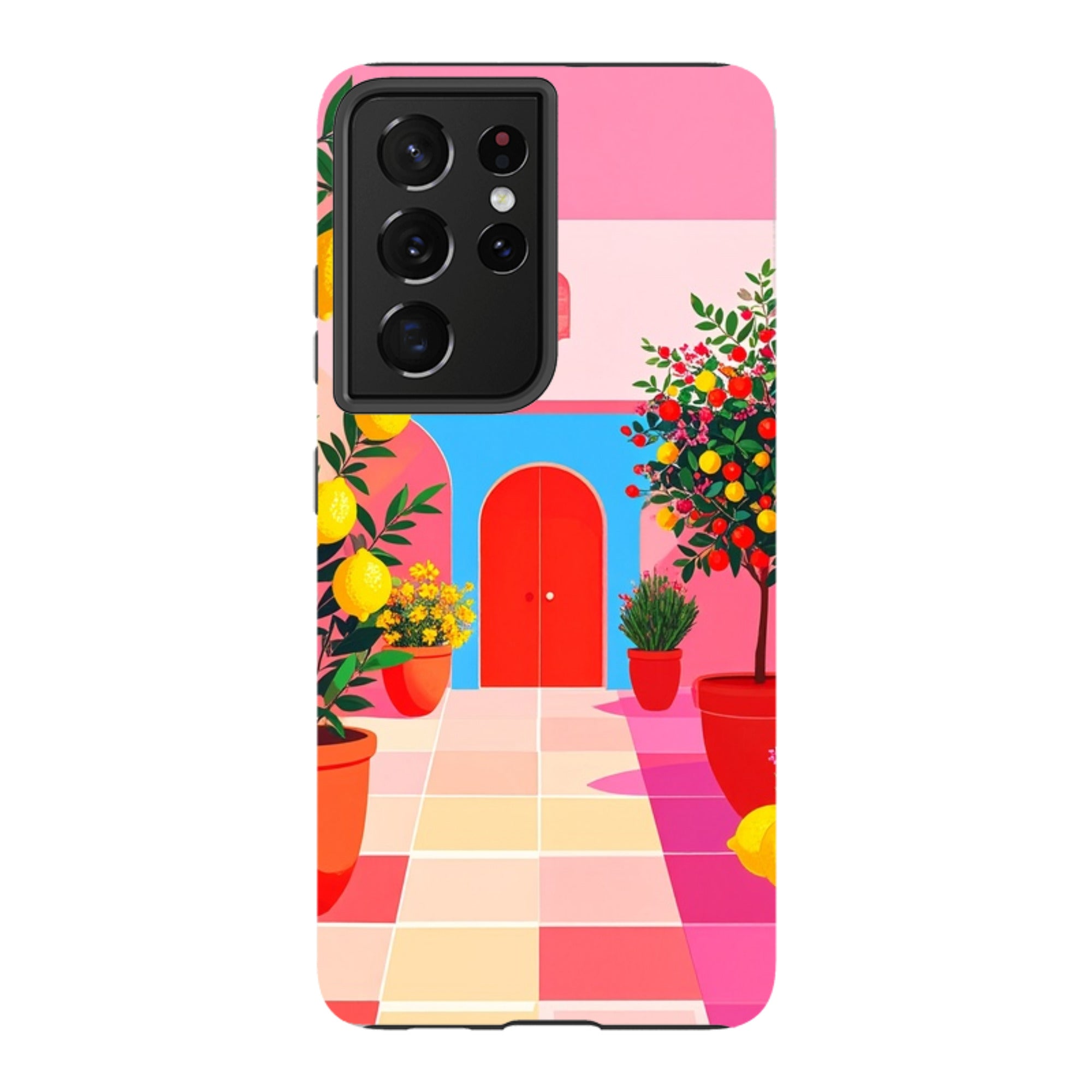 Samsung Tough Case - Red Garden