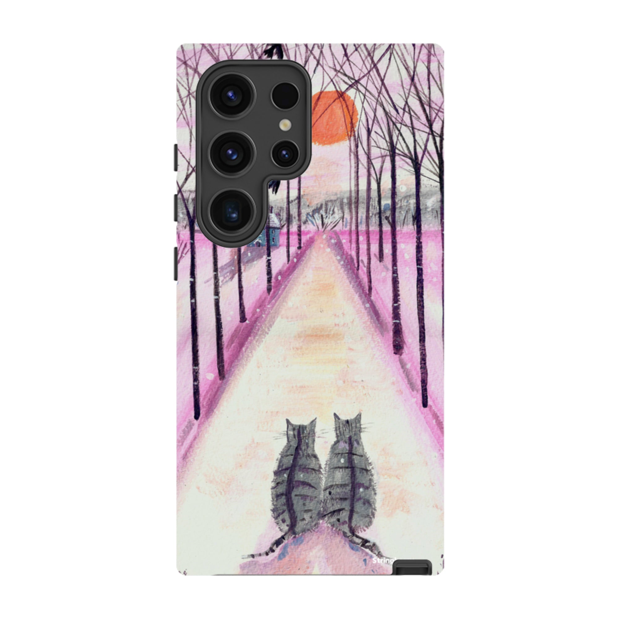 Samsung Tough Case - Winter Cats By Mary Stubberfield
