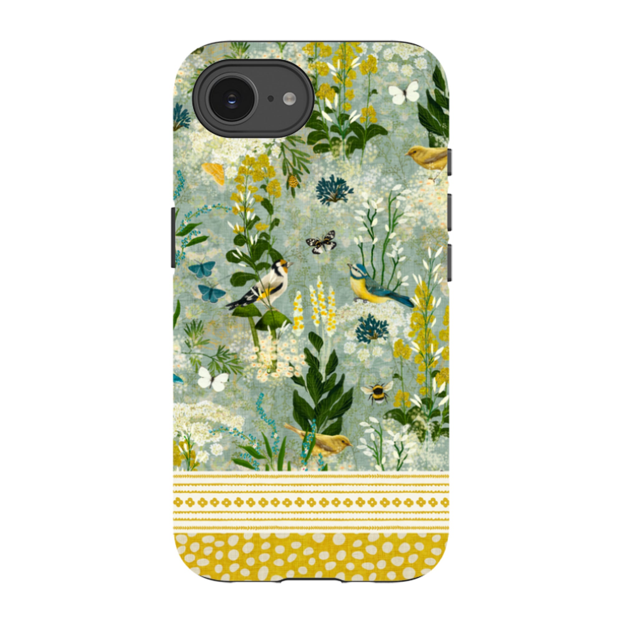 iPhone Tough Case - Song Bird Garden 2 By Katherine Quinn