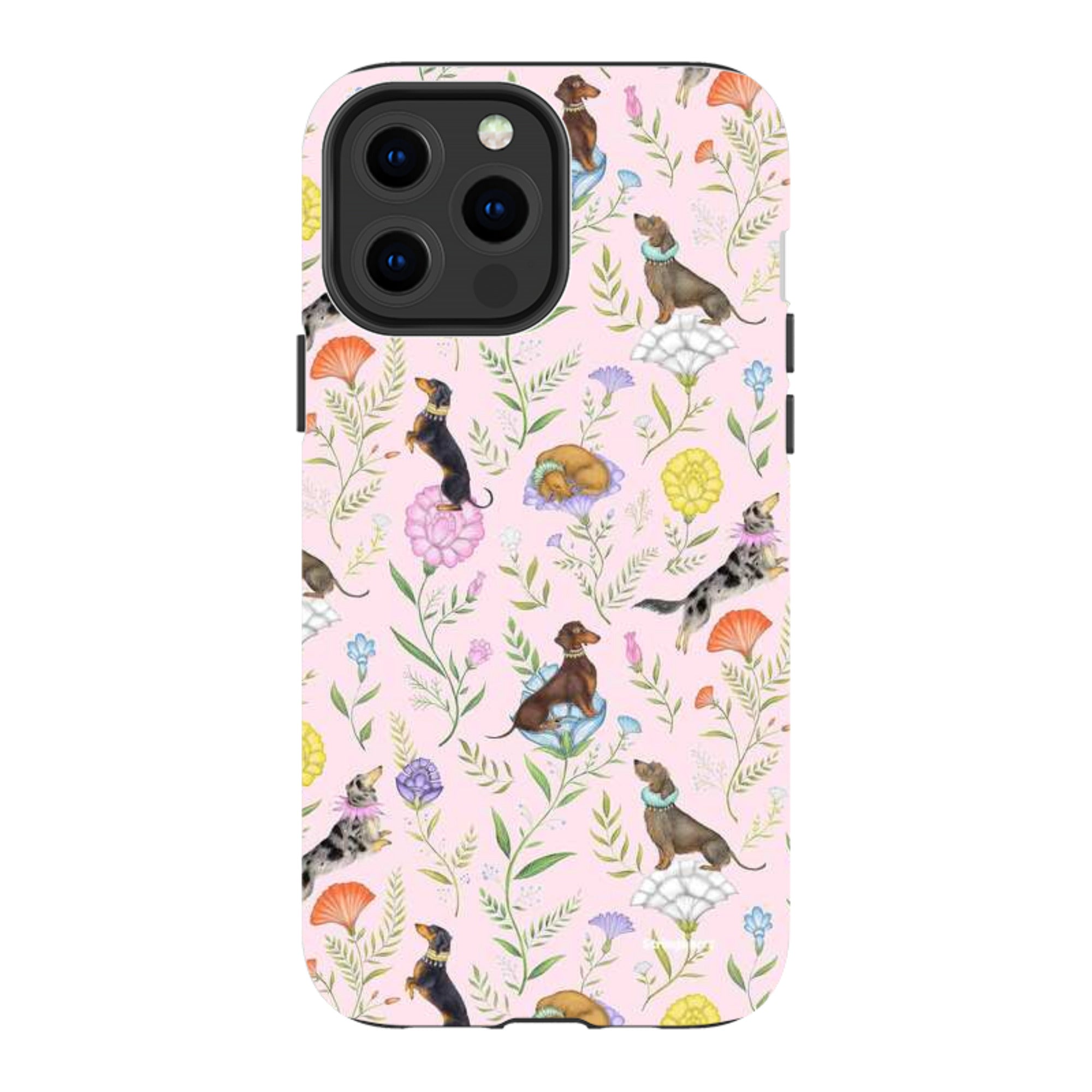 iPhone Tough Case - Doxy Day Afternoon Petal By Catherine Rowe