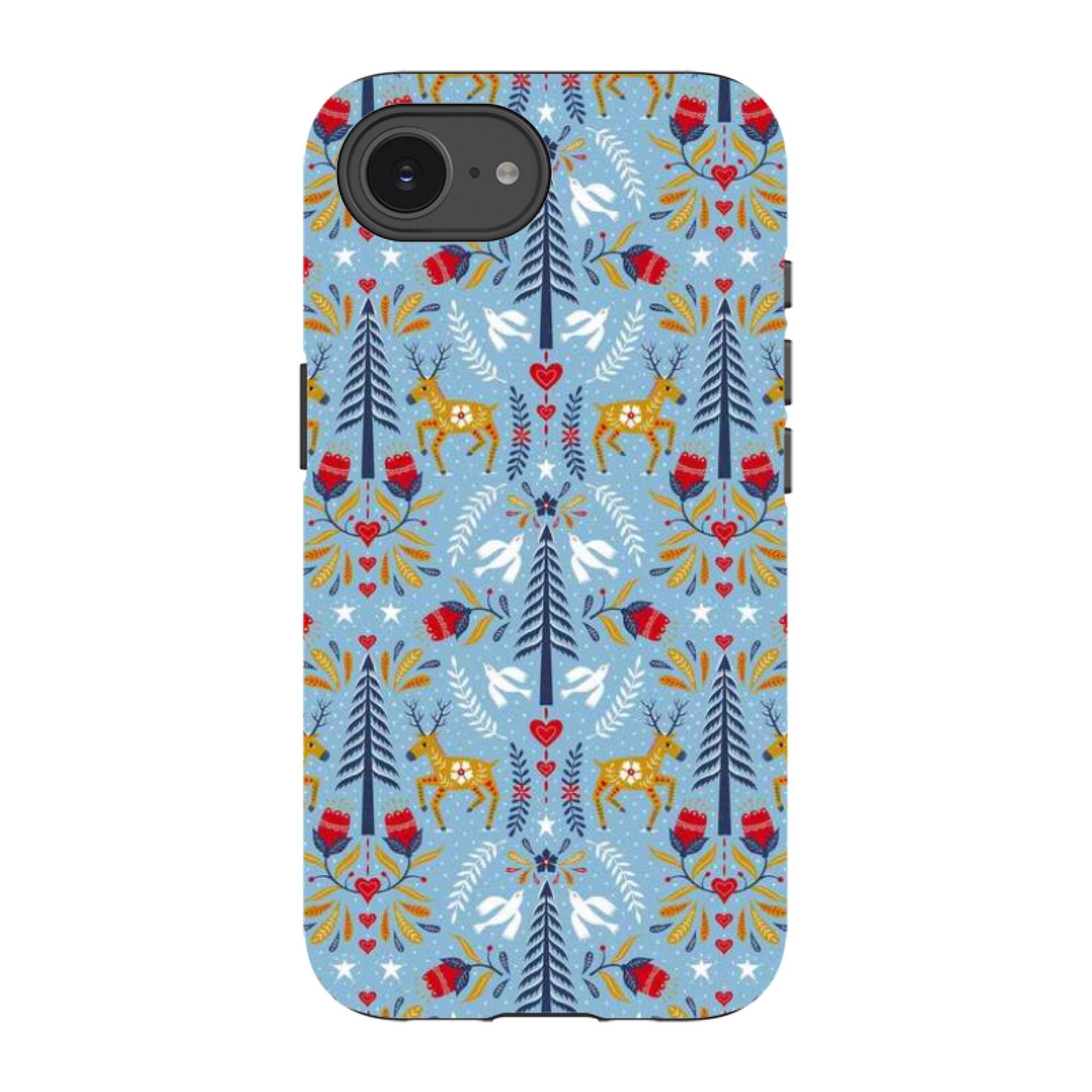 iPhone Tough Case - Xmas Pattern By Suzy Taylor