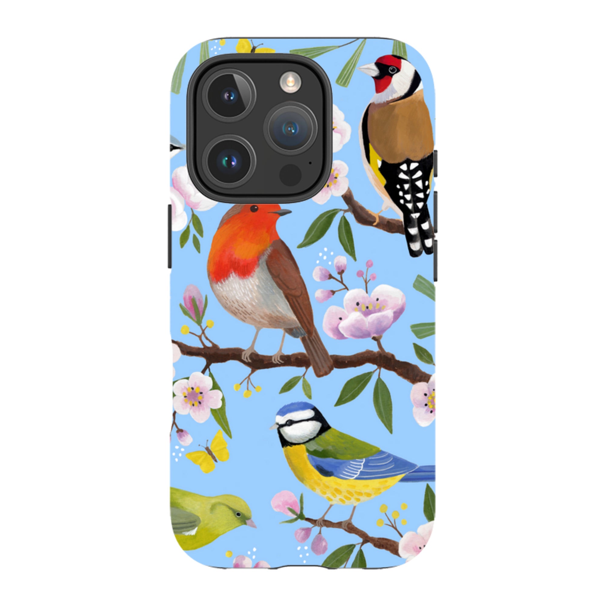 iPhone MagSafe Tough Case -  Garden Birds By Bex Parkin