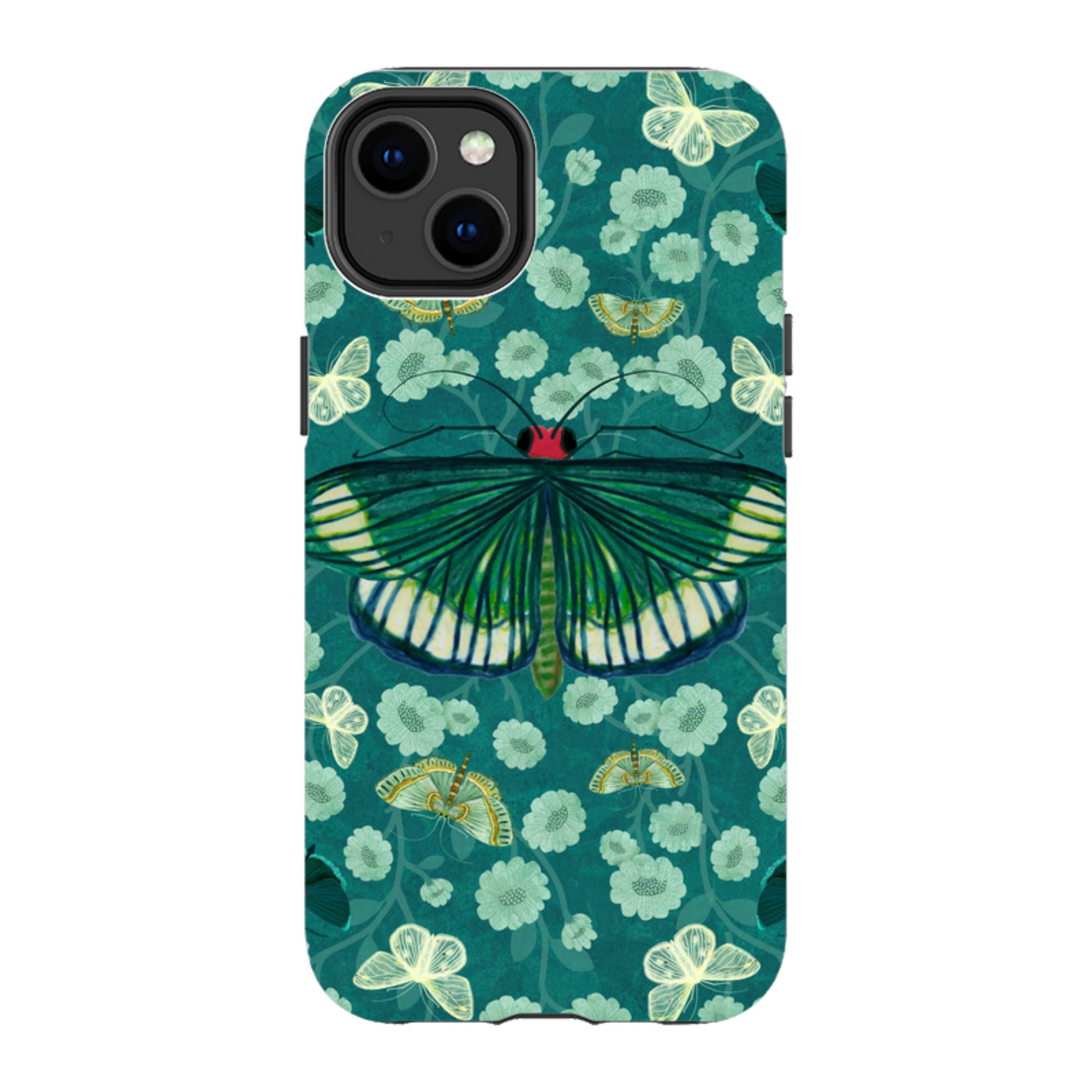 iPhone MagSafe Tough Case - Big Moth 2 By Katherine Quinn