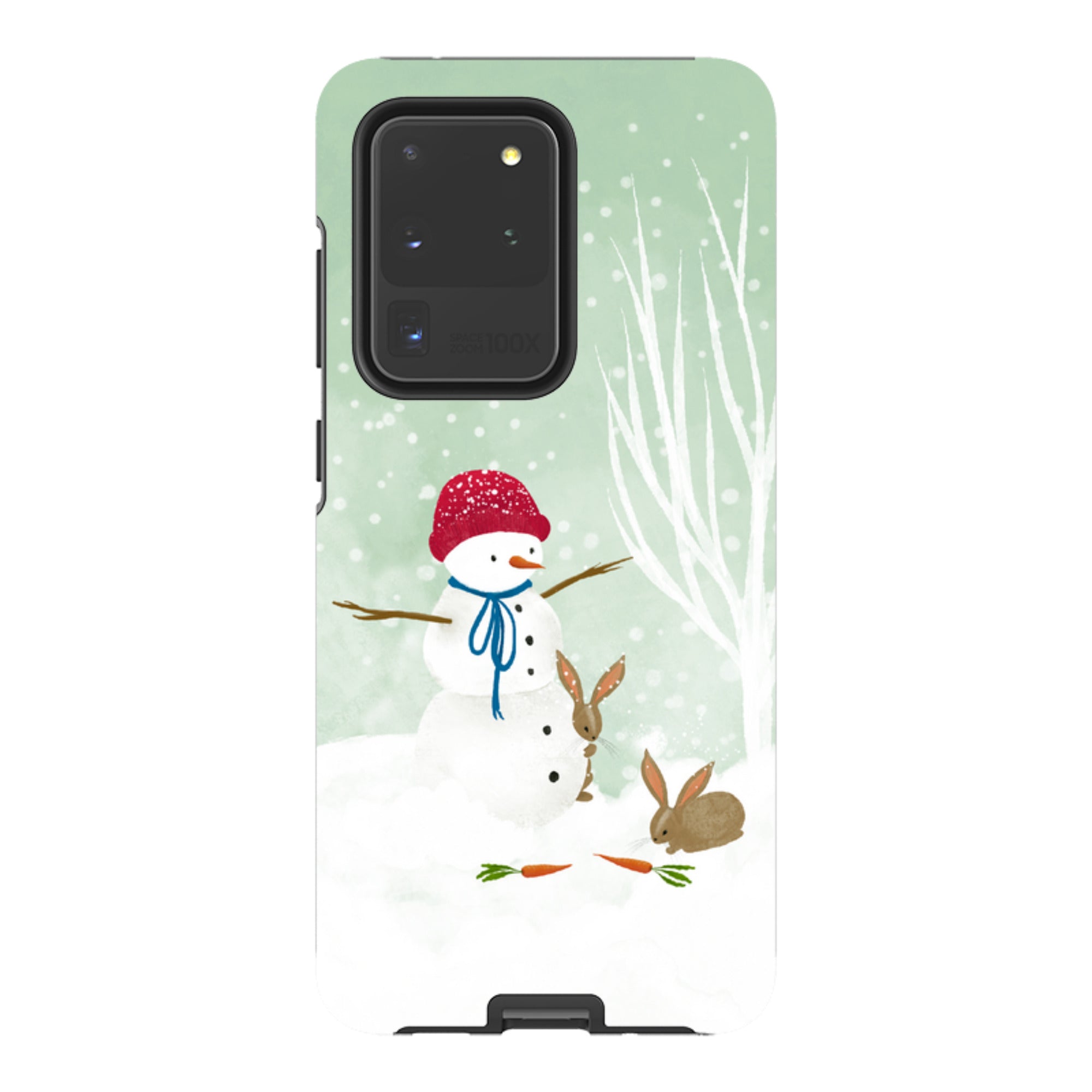 Samsung Tough Case - Snowman By Katherine Quinn
