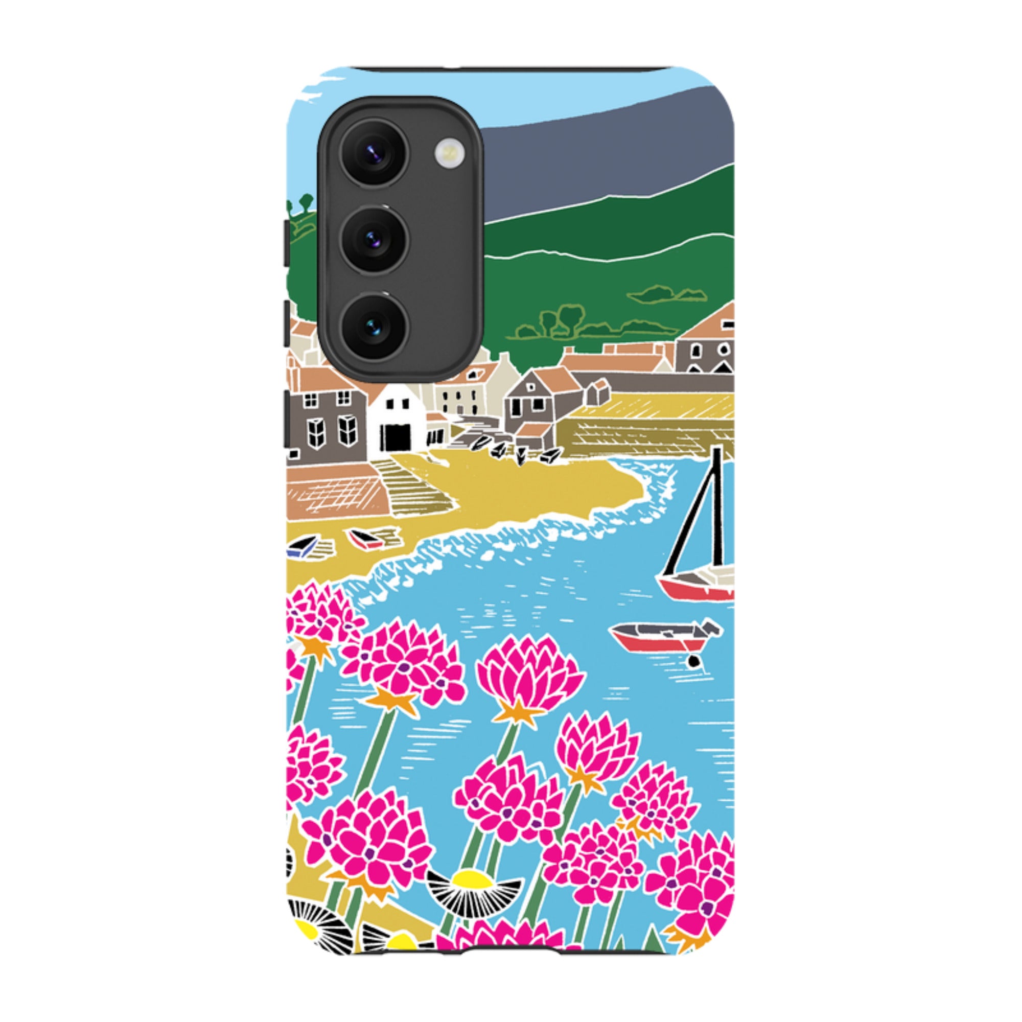 Samsung Tough Case - Quaint Harbour By Kate Heiss