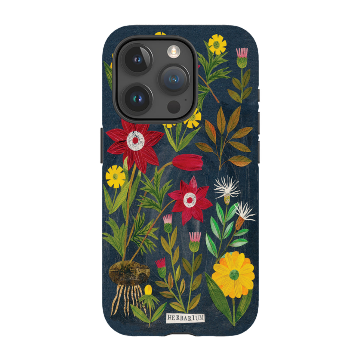 iPhone Tough Case - Herbarium By Tracey English