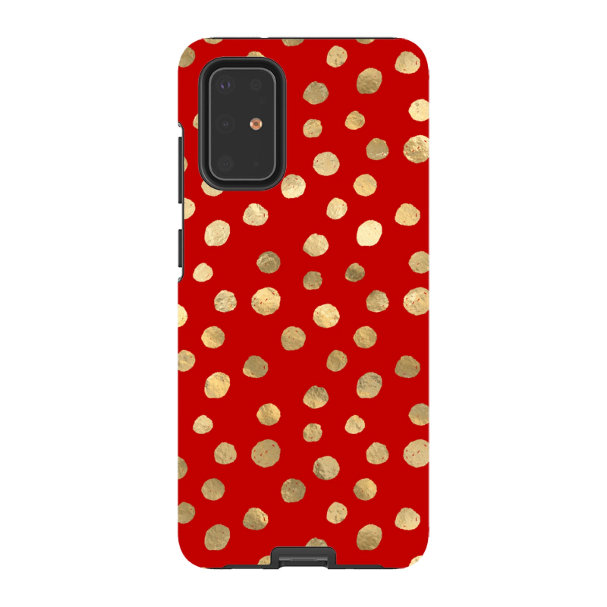 Samsung Tough Case - Burgundy and Gold Stars