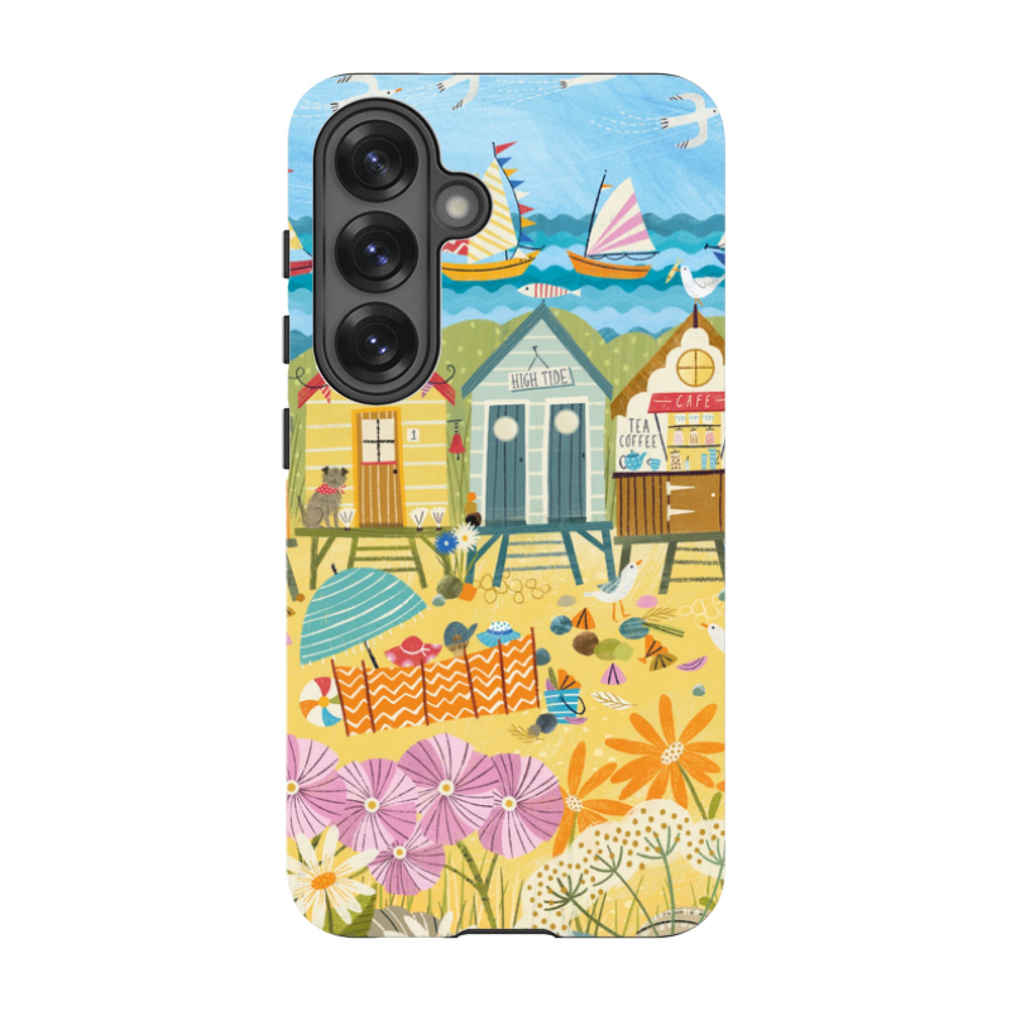 Samsung Tough  Case - Beachy Days 3 By Ali Brookes