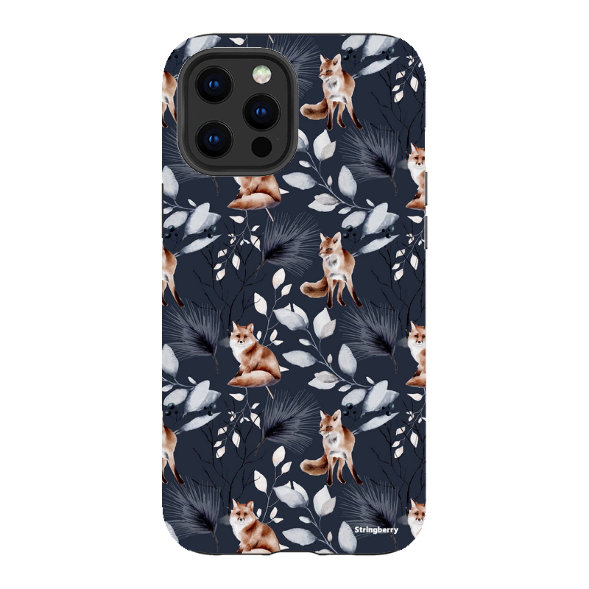 iPhone Tough Case - Foxy Xmas