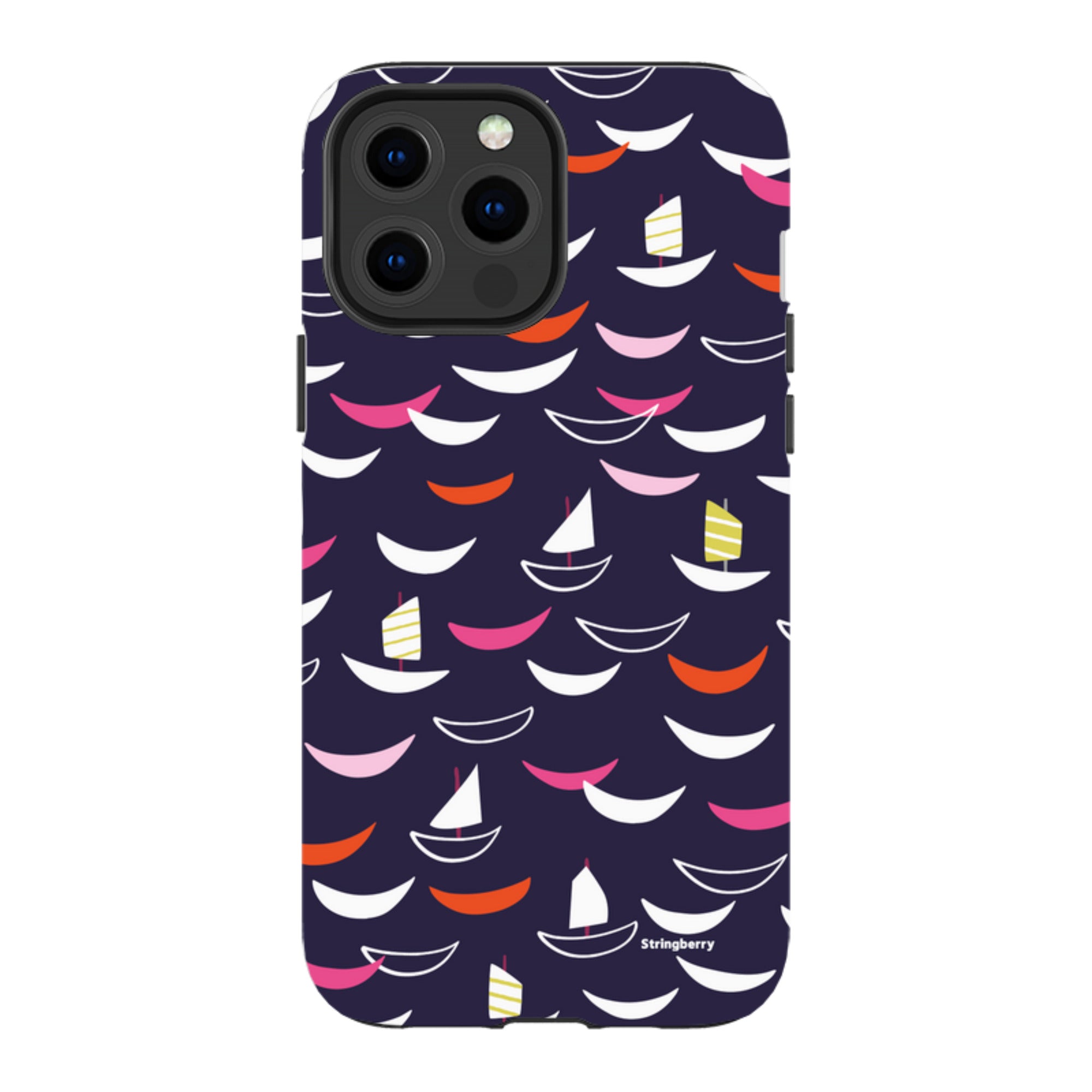 iPhone Tough Case - Little Boats By Ali Brookes