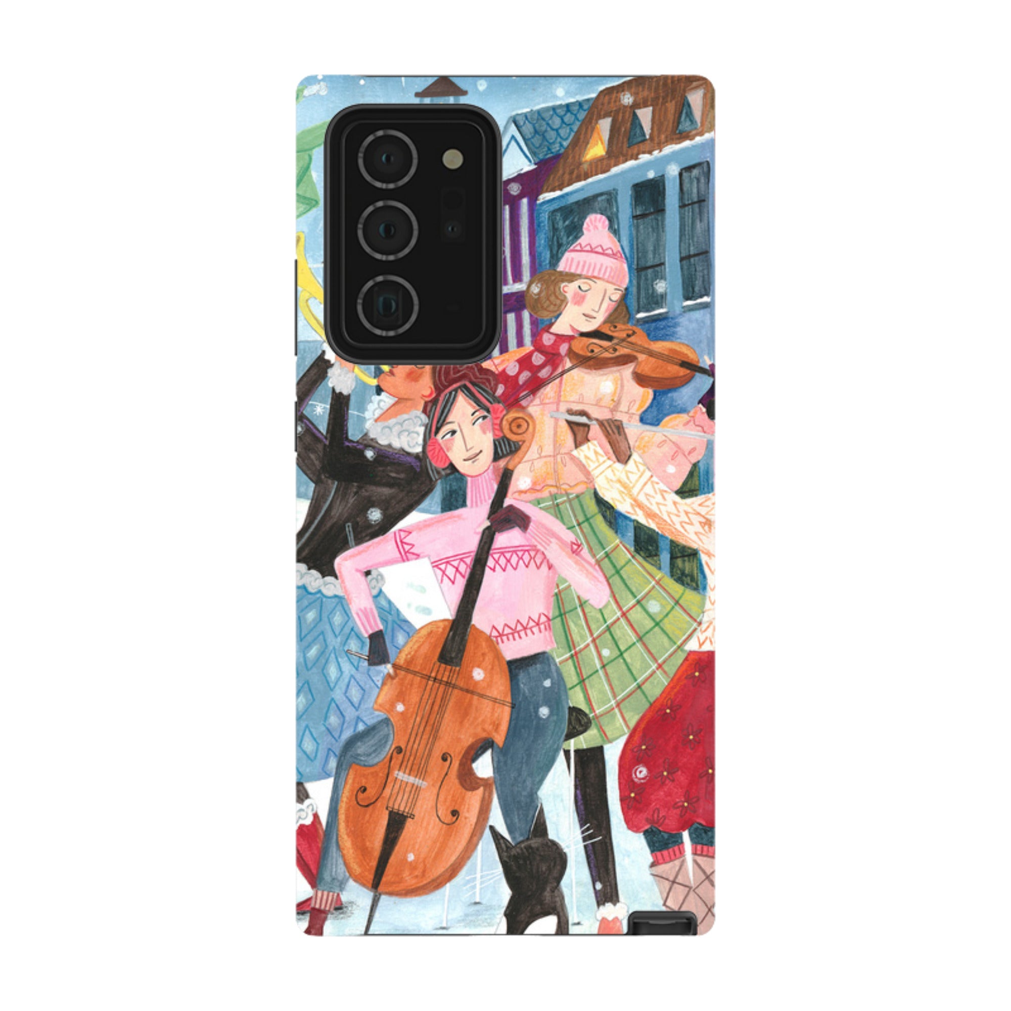 Samsung Tough Case - Musical Winter By Caroline Bonne Muller