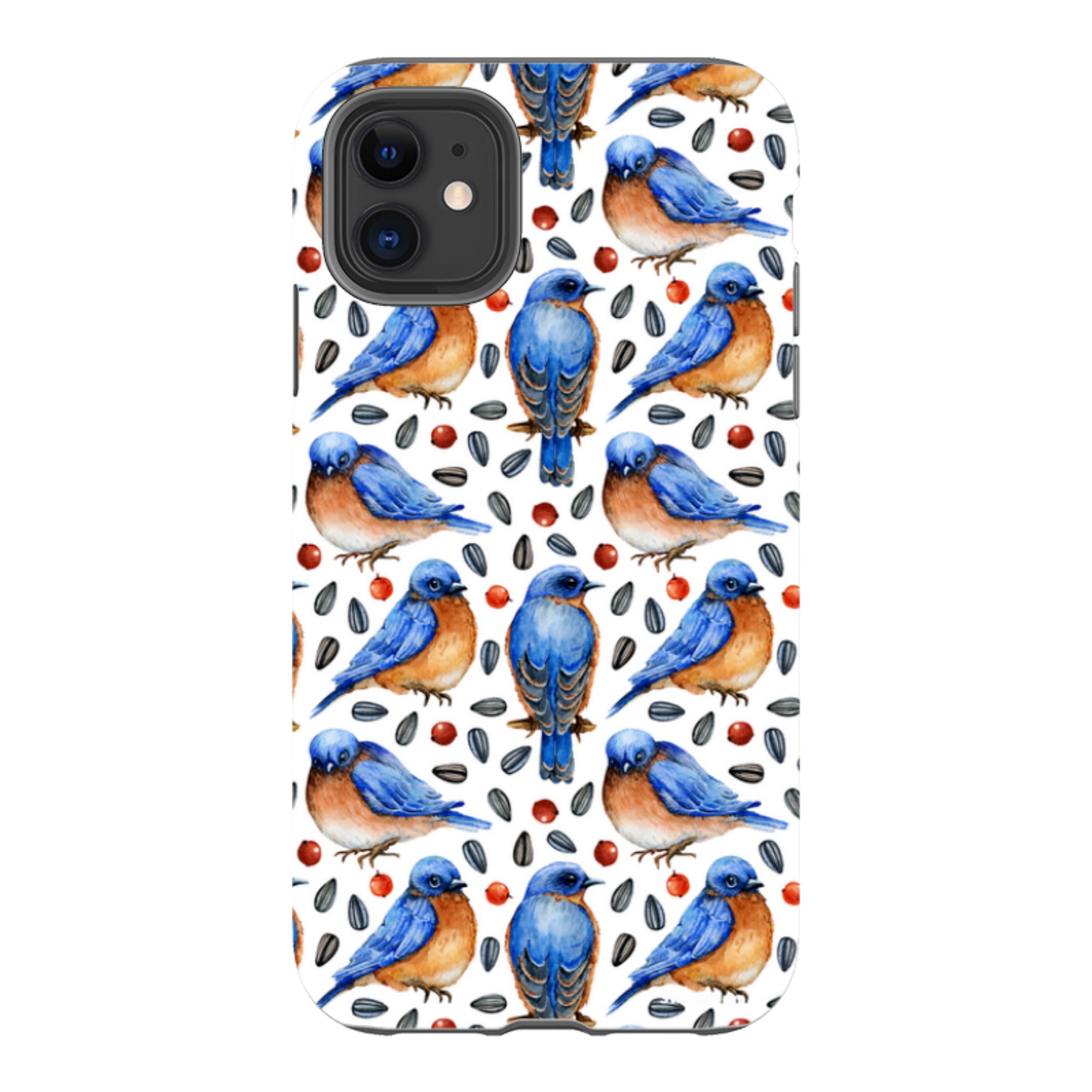 iPhone Tough Case - Bluebirds II