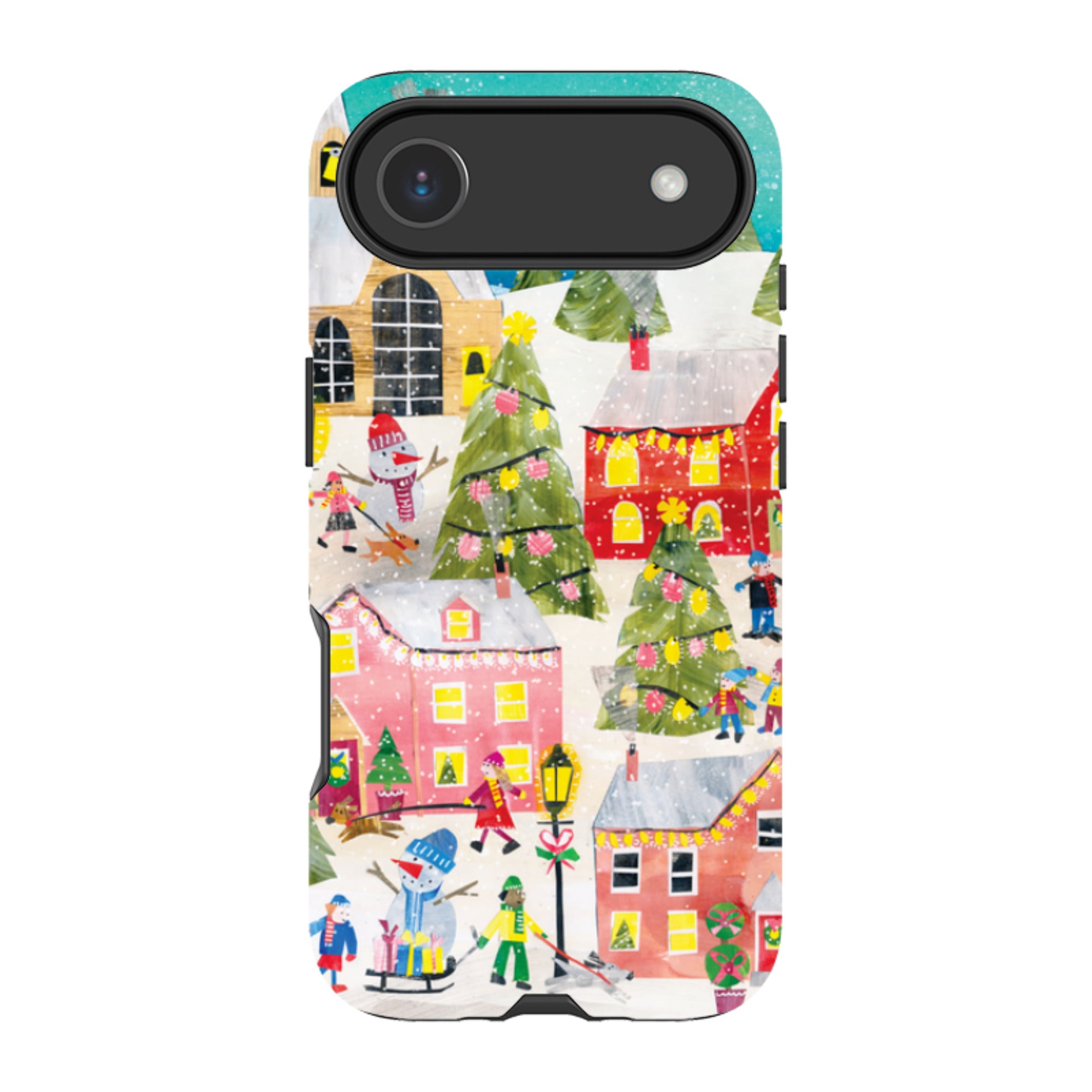 iPhone Tough Case - Winter Village By Tracey English