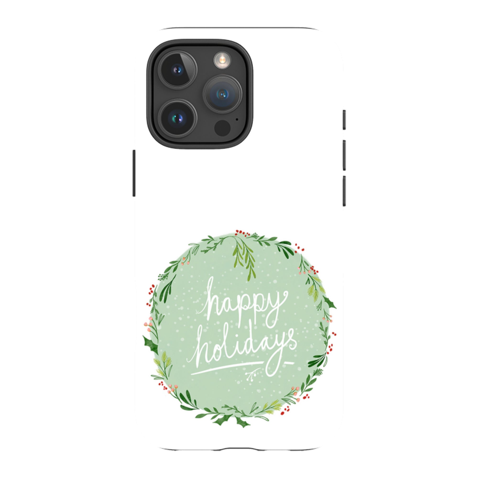 iPhone Tough Case - Happy Holidays By Katherine Quinn