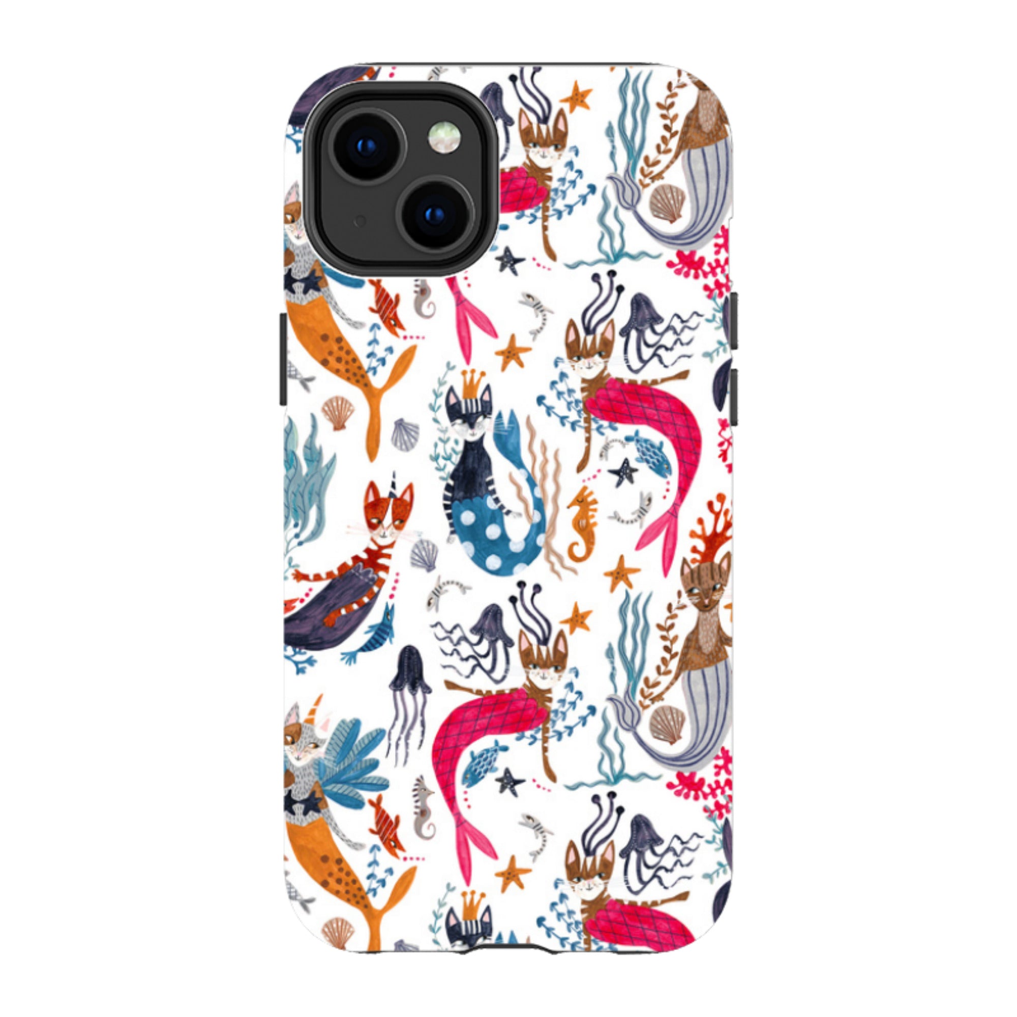 iPhone MagSafe Tough Case -  Cat-Fish By Caroline Bonne Muller