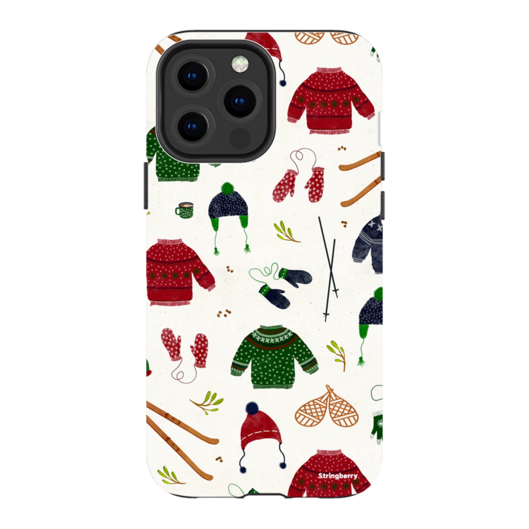 iPhone MagSafe Tough Case - Winter Clothes By Katherine Quinn