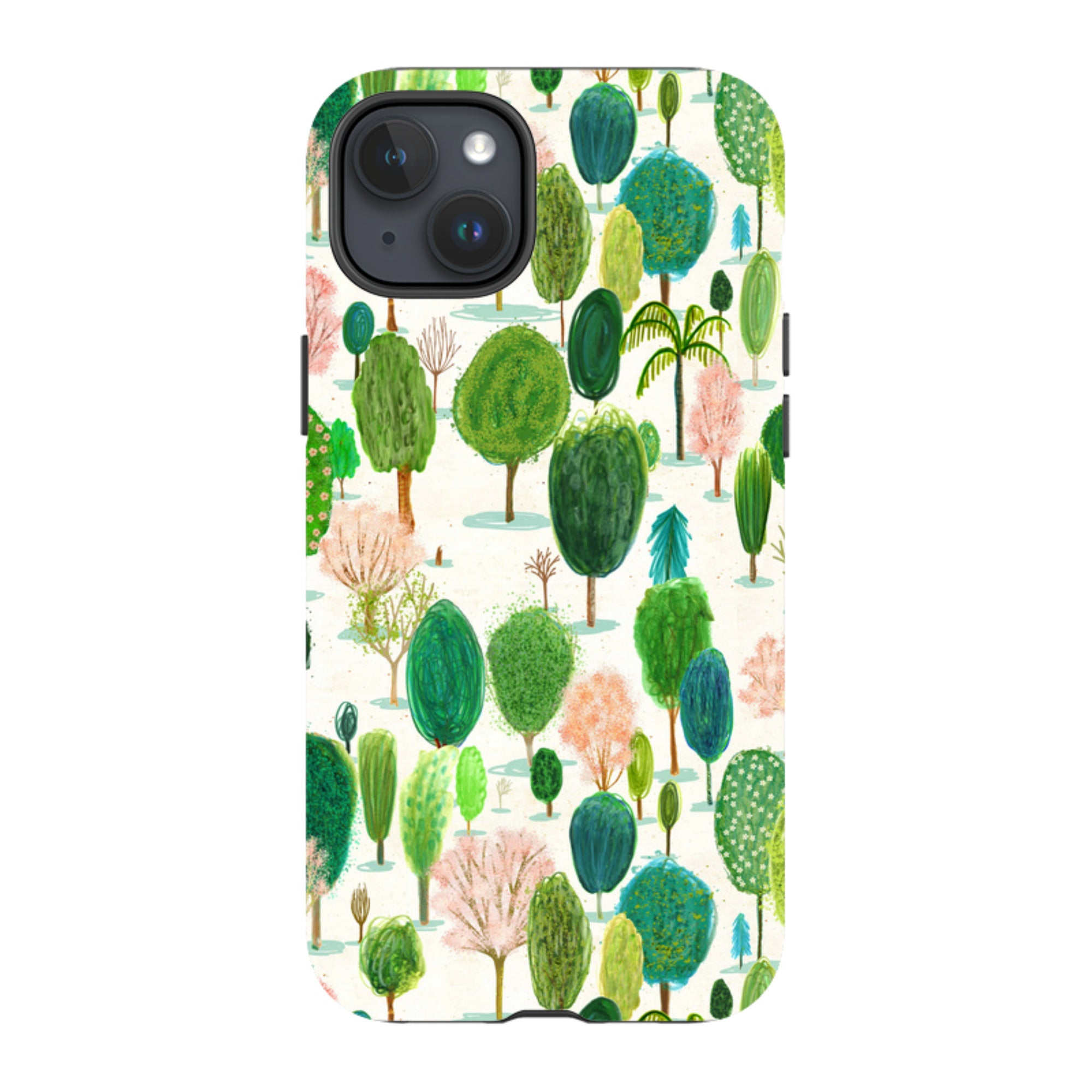 iPhone Tough Case - Spring In The Arboretum By Katherine Quinn